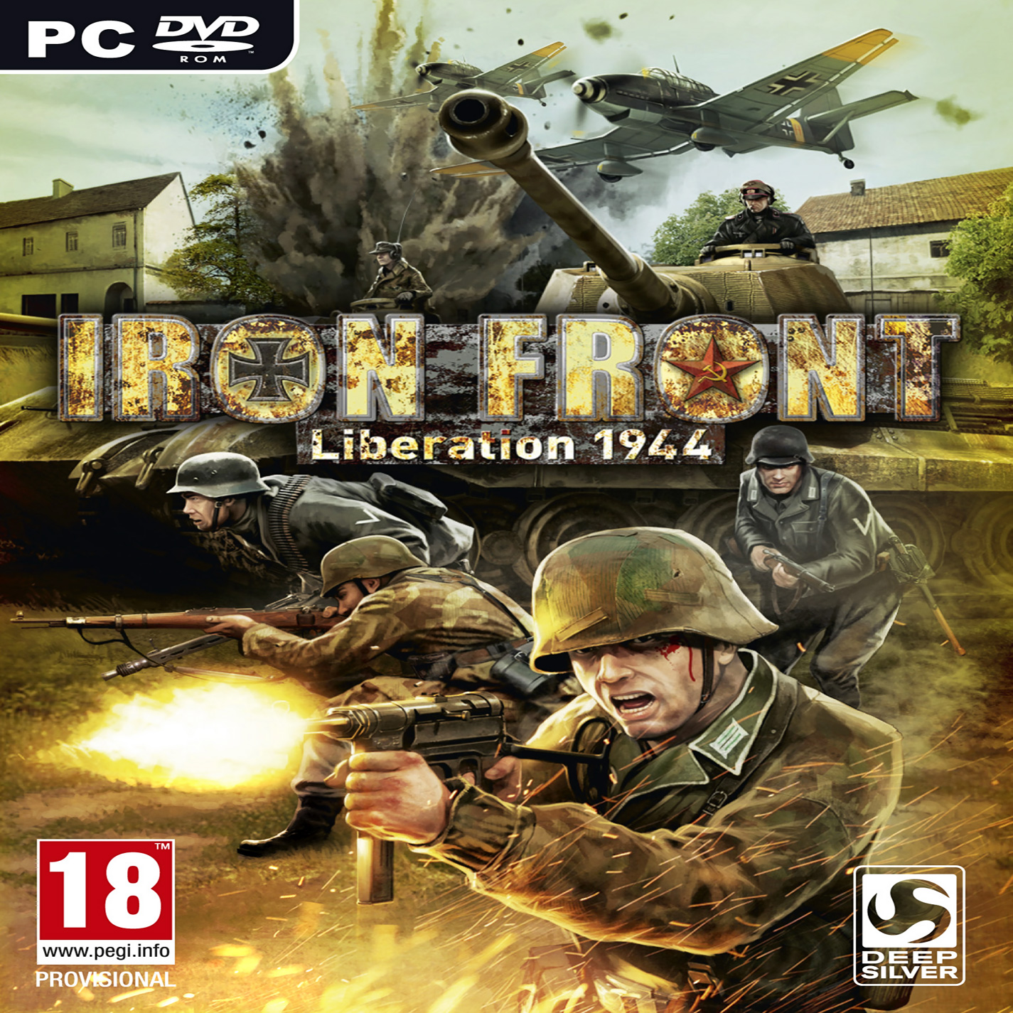Iron Front: Liberation 1944 - pedn CD obal