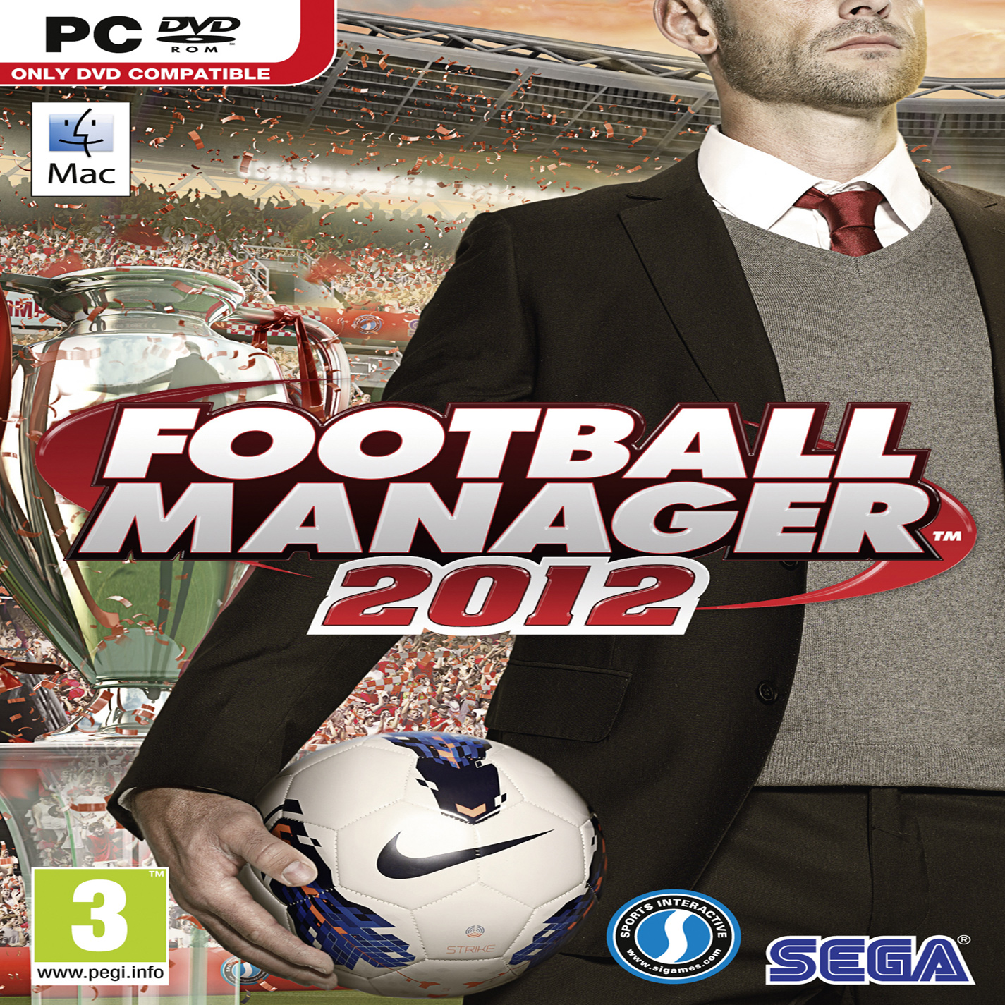 Football Manager 2012 - pedn CD obal