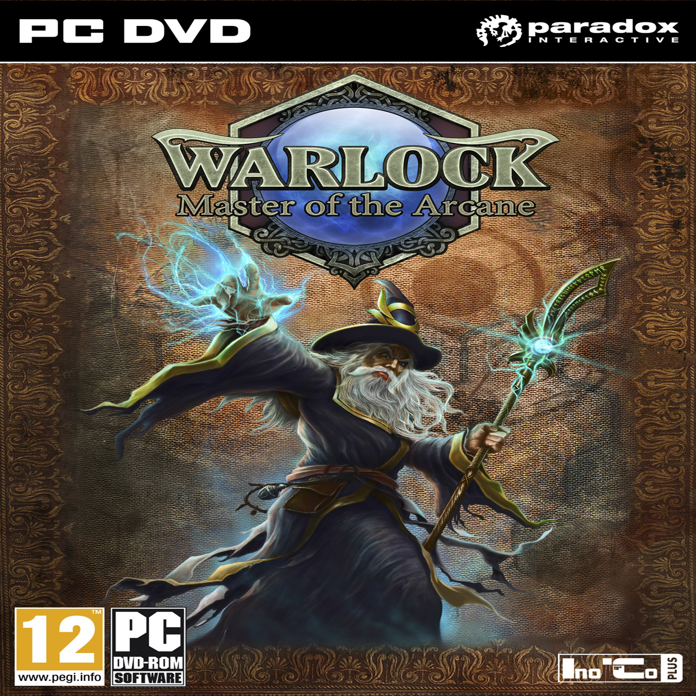 Warlock: Master of the Arcane - pedn CD obal