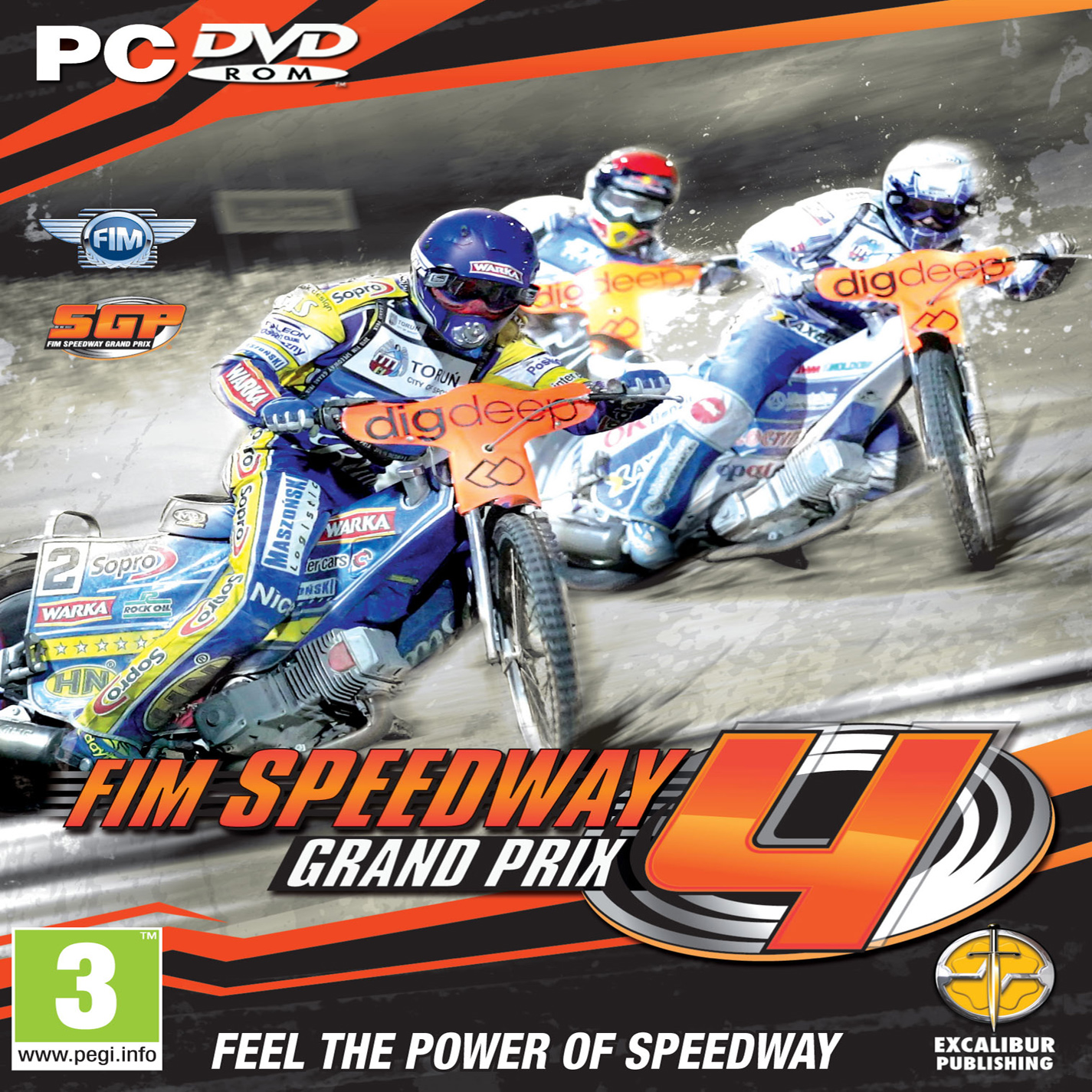 FIM Speedway Grand Prix 4 - pedn CD obal