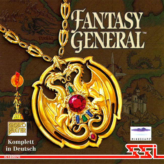 Fantasy General - pedn CD obal