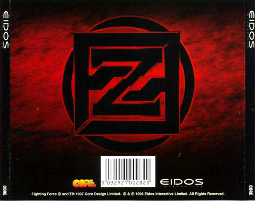 Fighting Force - zadn CD obal