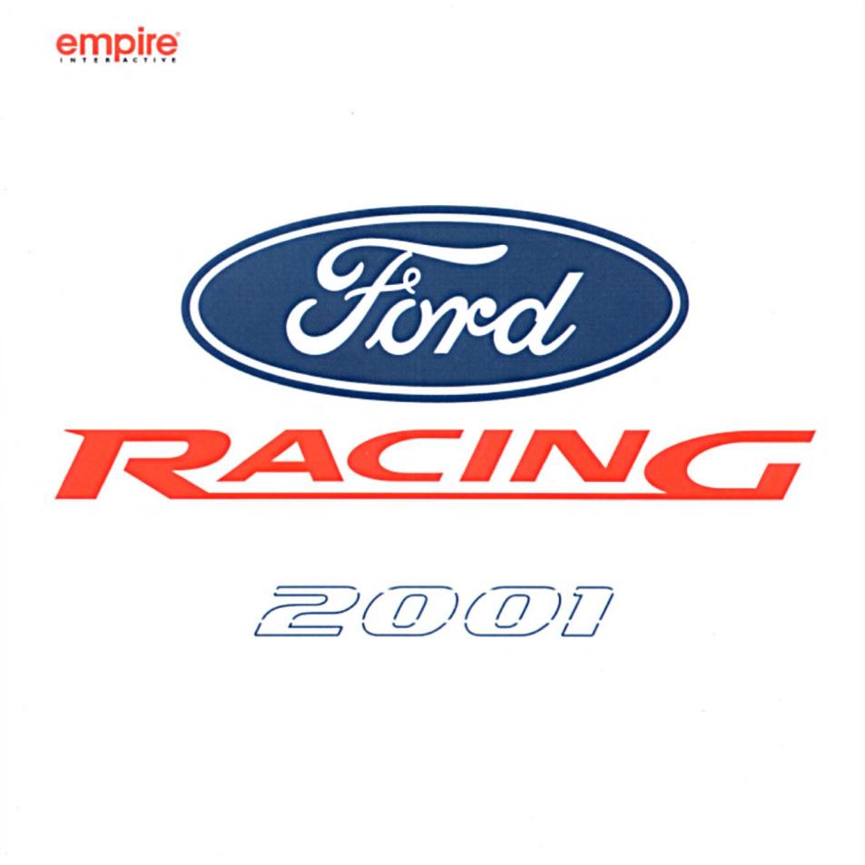 Ford Racing 2001 - pedn CD obal