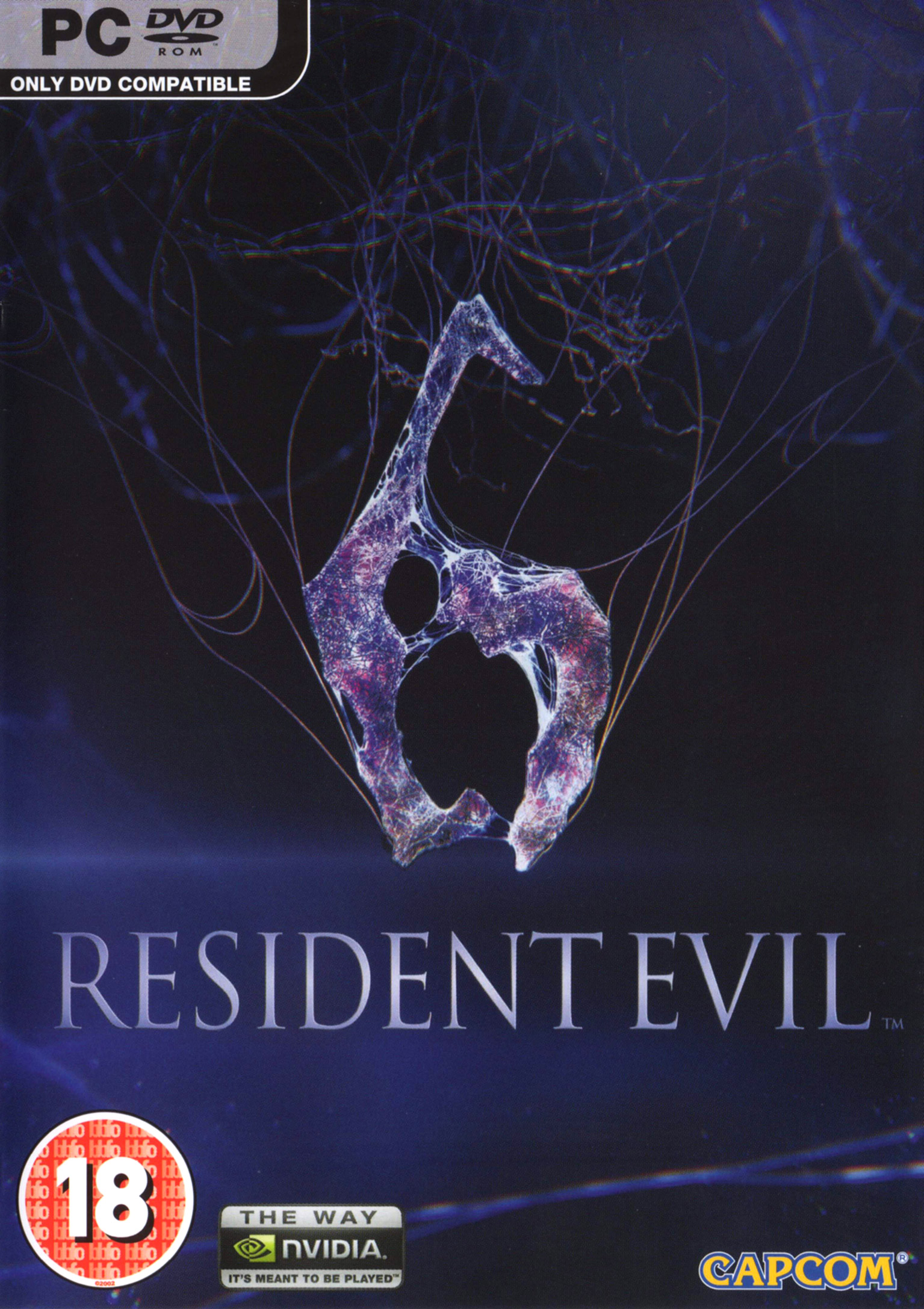 Resident Evil 6 - pedn DVD obal