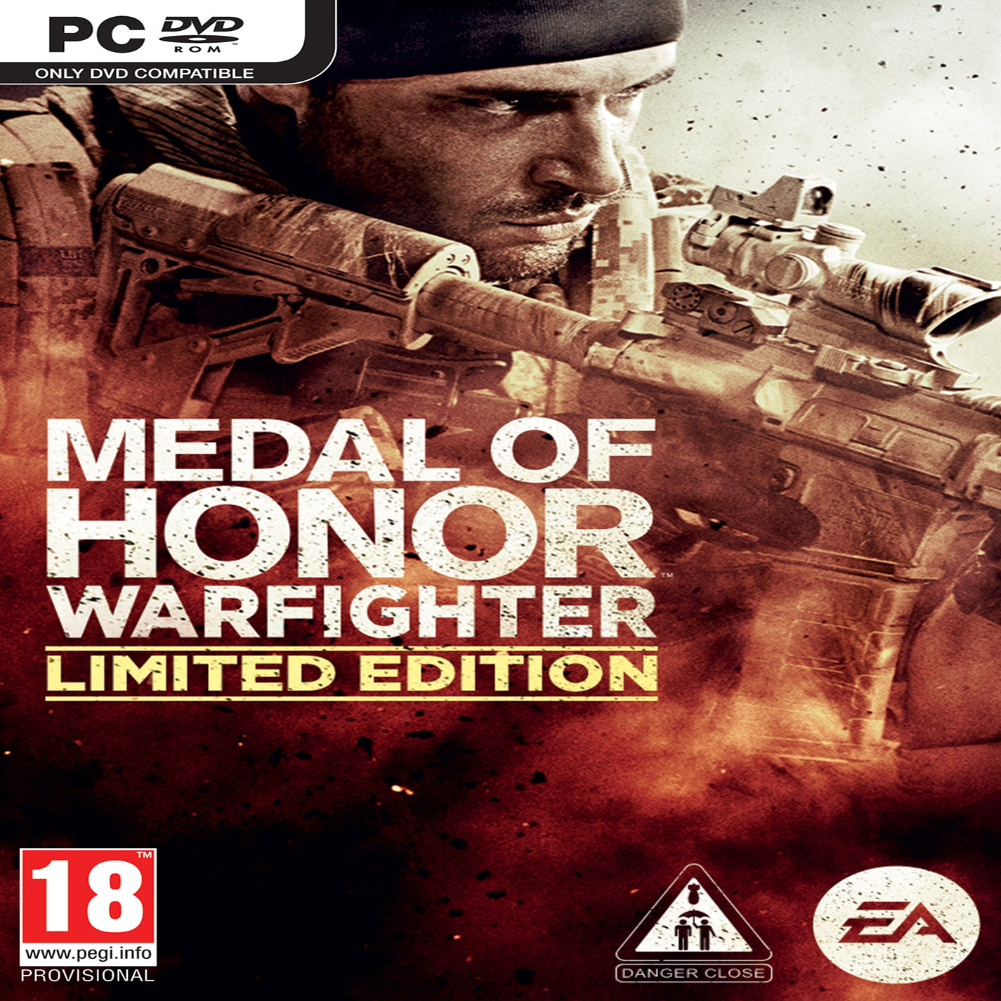 Medal of Honor: Warfighter - pedn CD obal 2