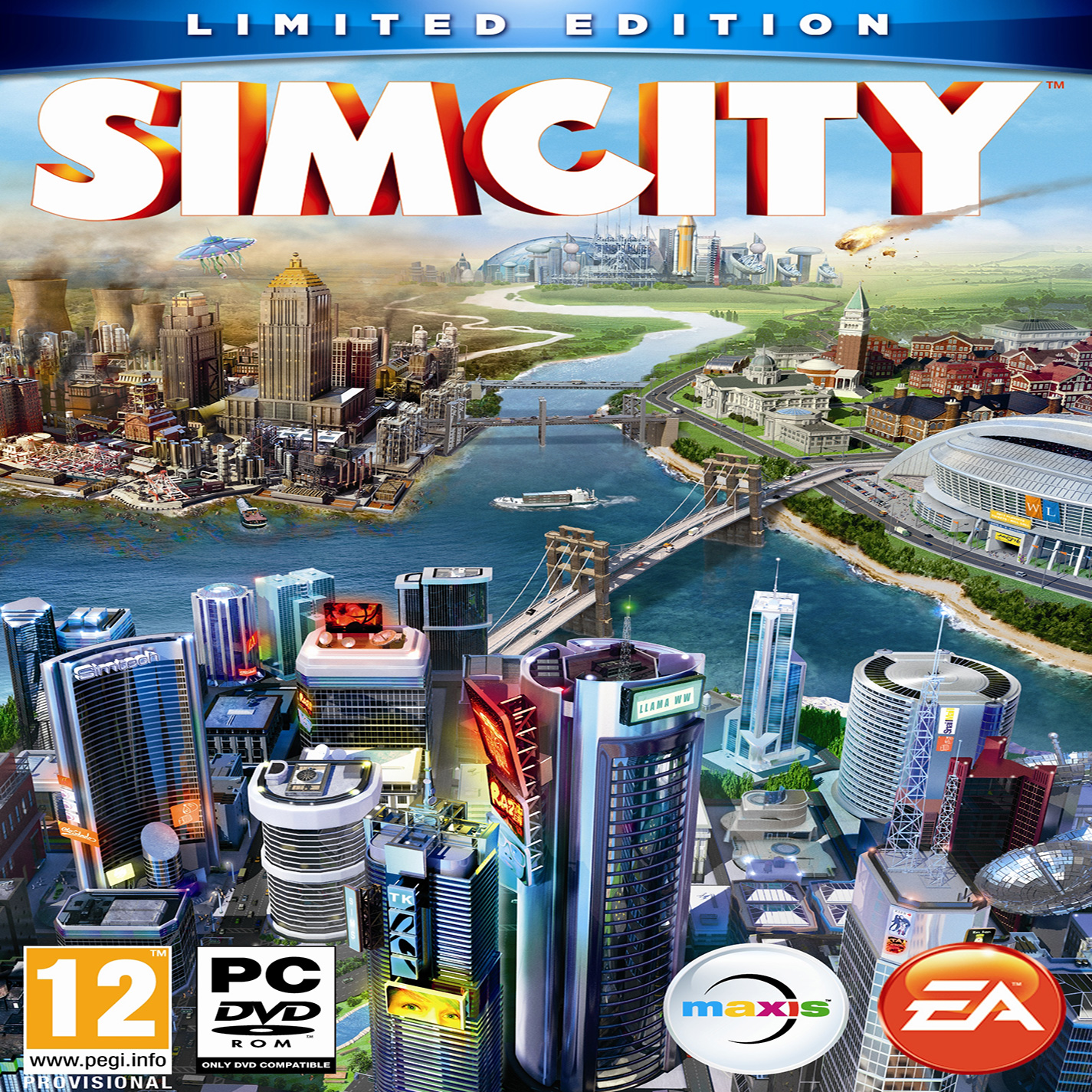 SimCity 5 - pedn CD obal 2
