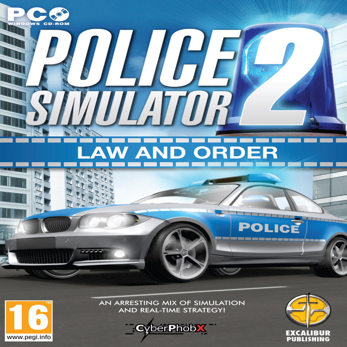 Police Simulator 2: Law and Order - pedn CD obal
