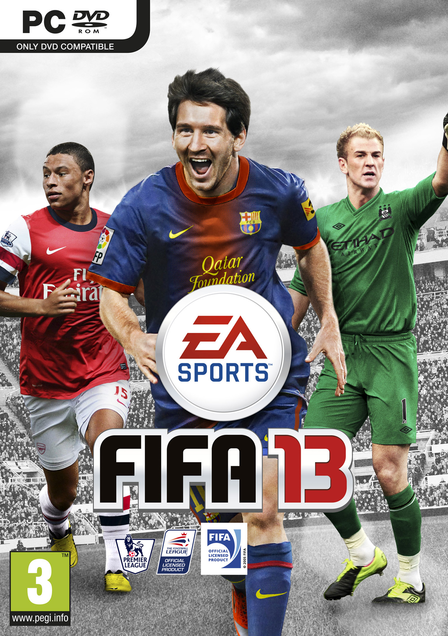 FIFA 13 - pedn DVD obal