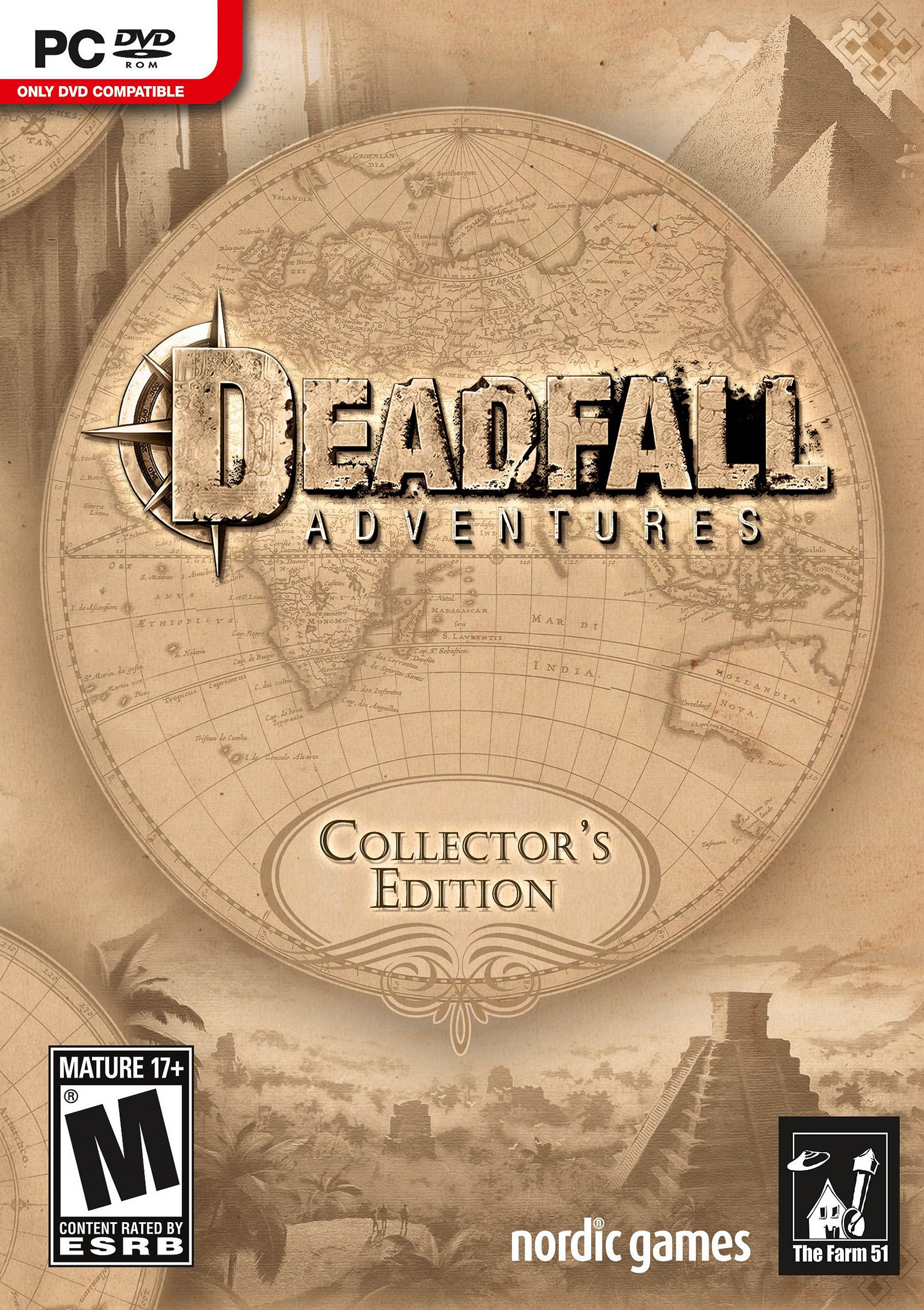 Deadfall Adventures - pedn DVD obal 2