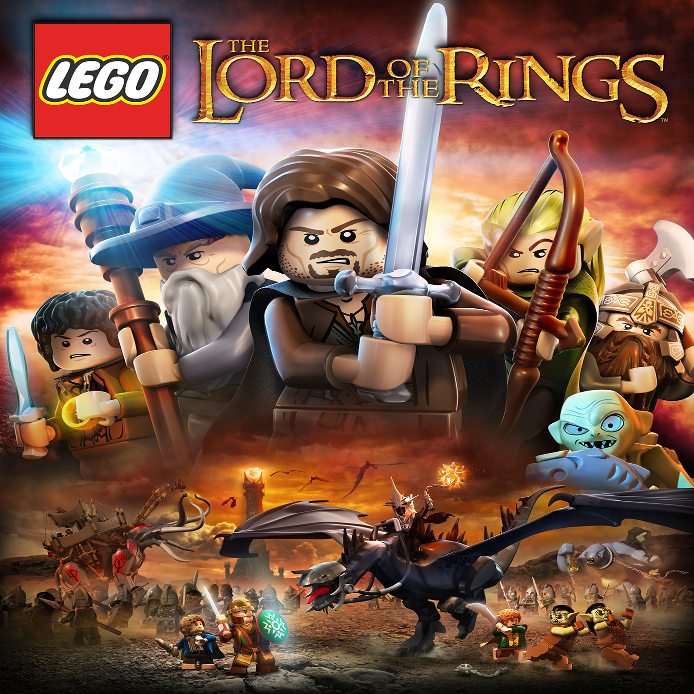 LEGO The Lord of the Rings - pedn CD obal