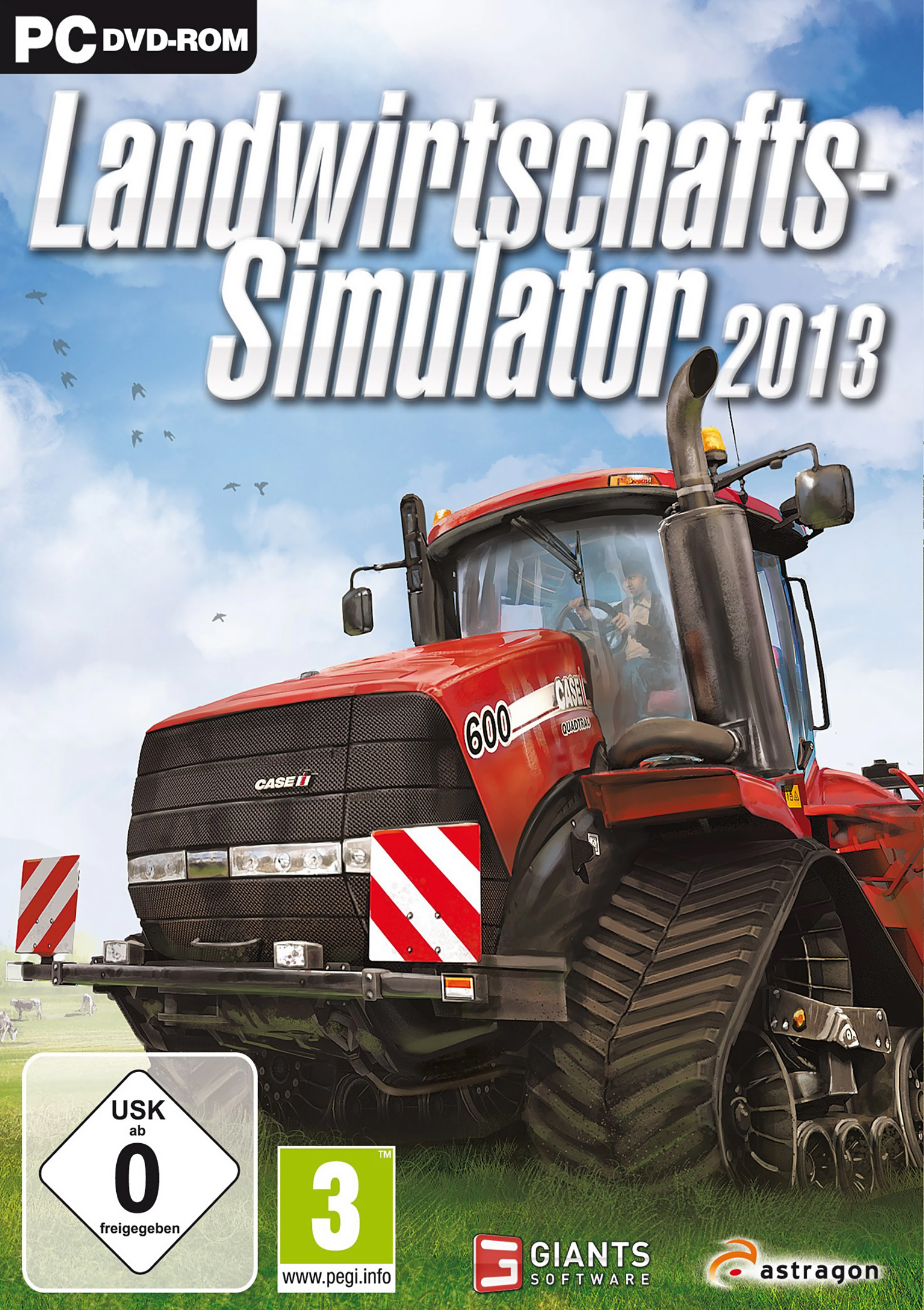 Farming Simulator 2013 - pedn DVD obal 2