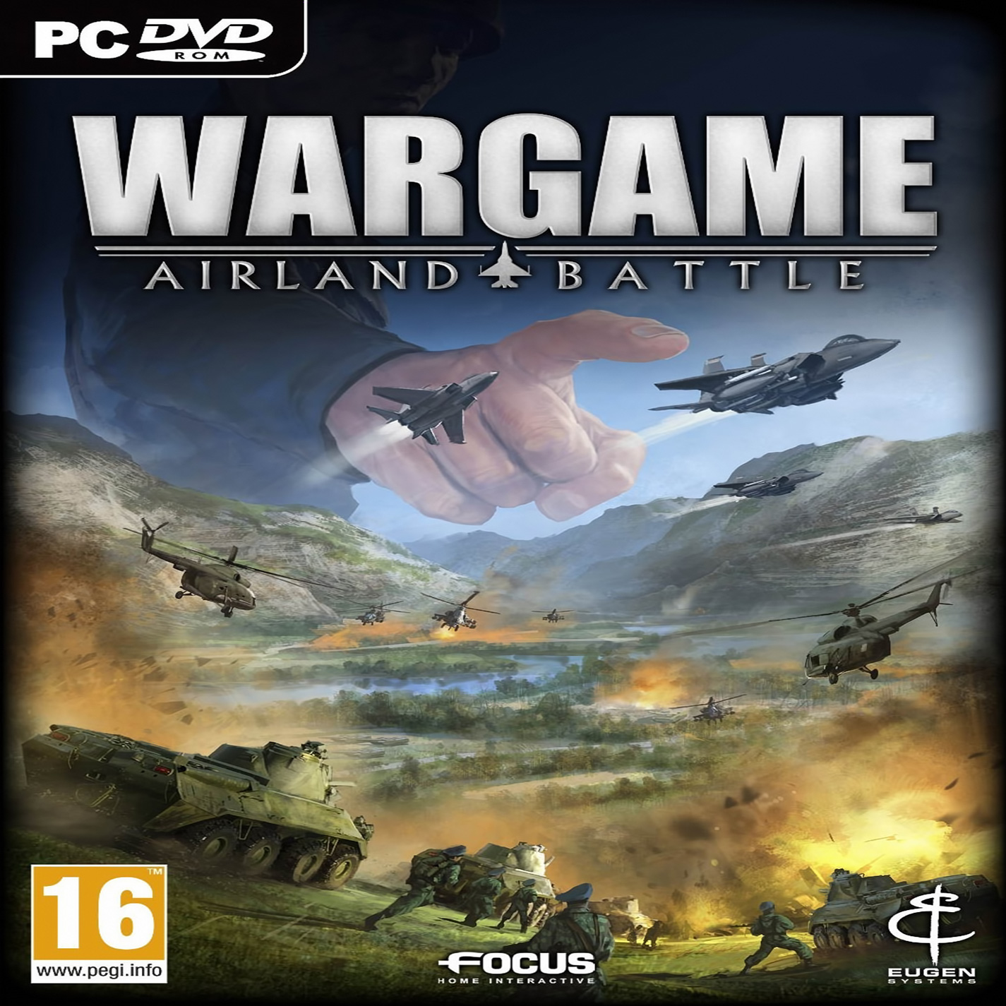 Wargame: AirLand Battle  - pedn CD obal