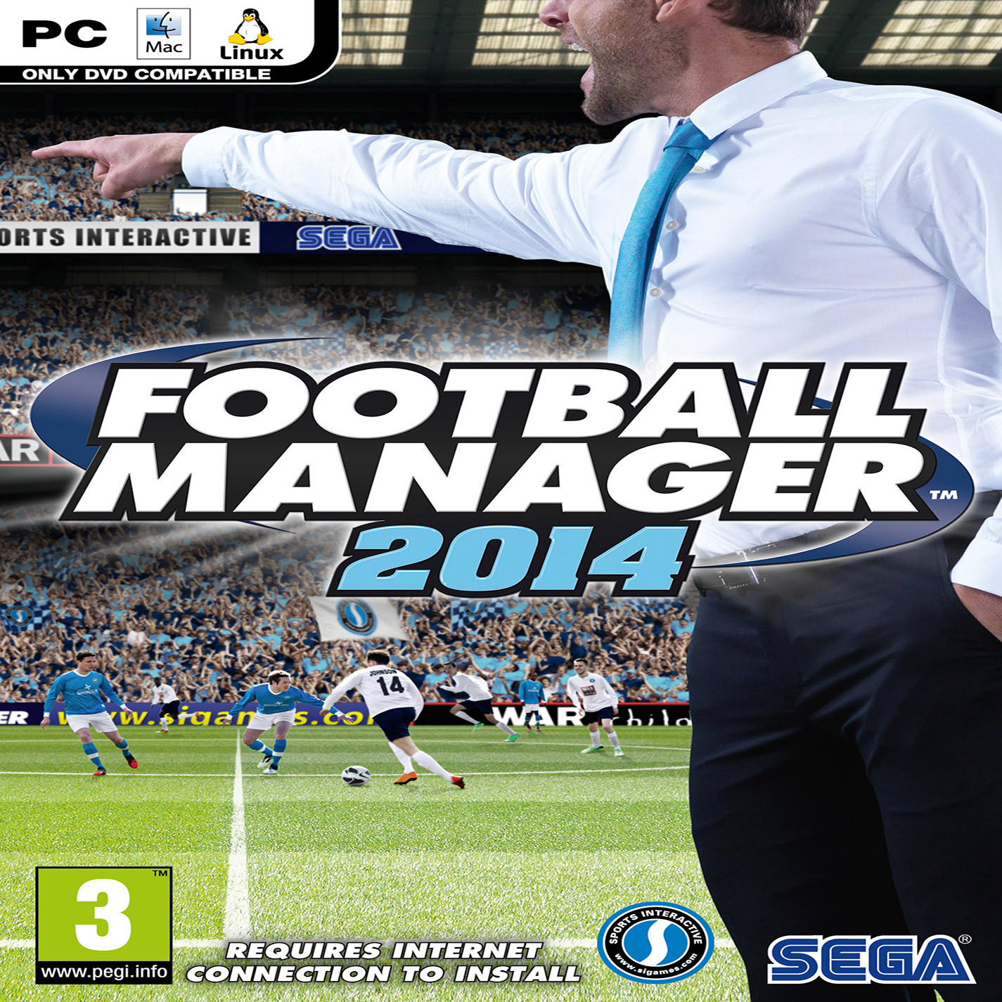 Football Manager 2014 - pedn CD obal
