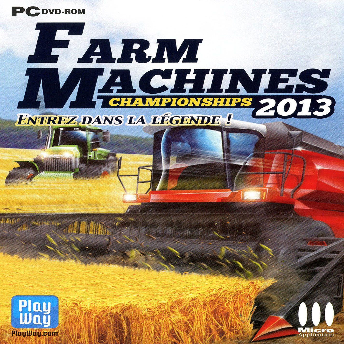 Farm Machines Championships 2013 - pedn CD obal