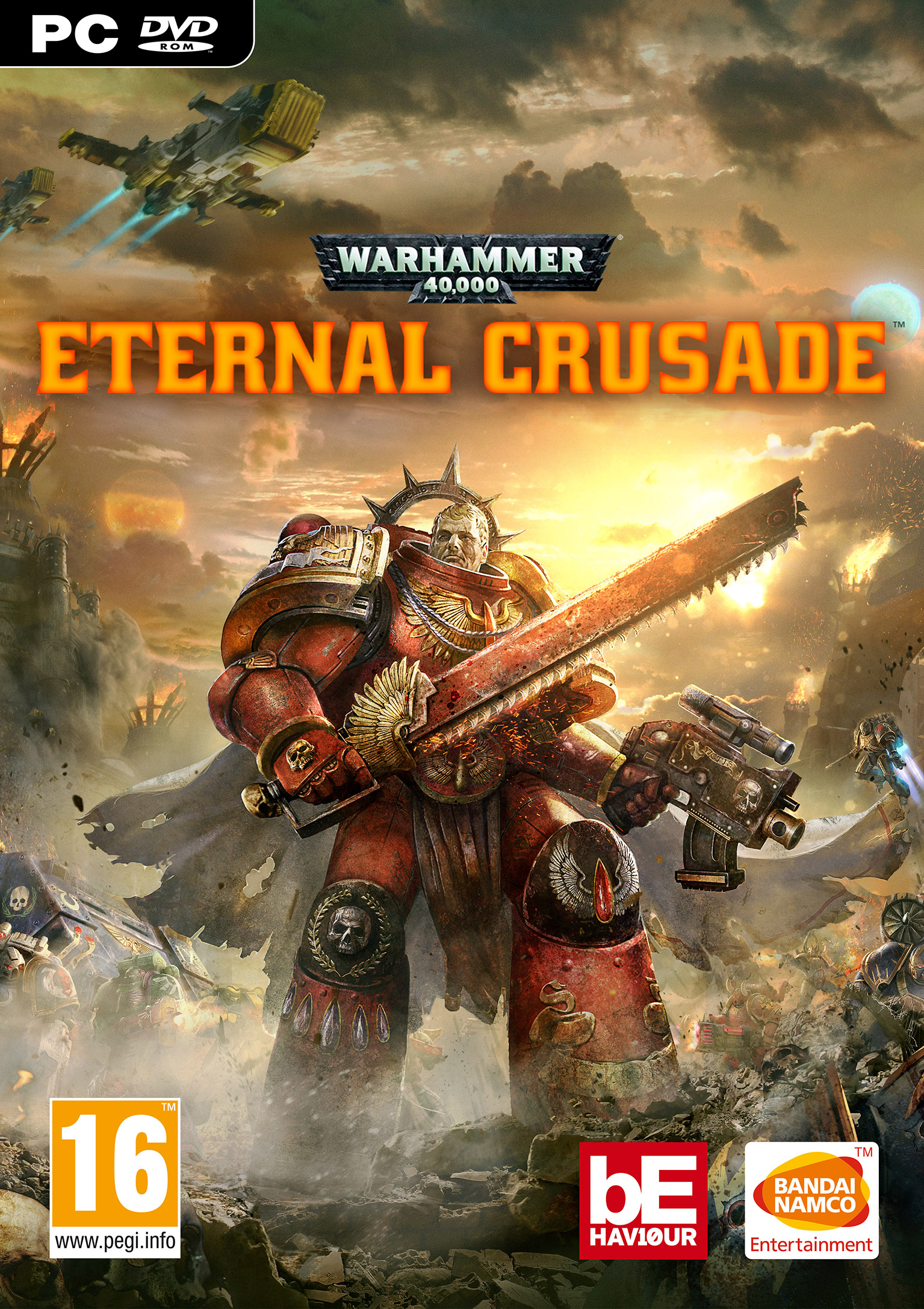 Warhammer 40,000: Eternal Crusade - pedn DVD obal
