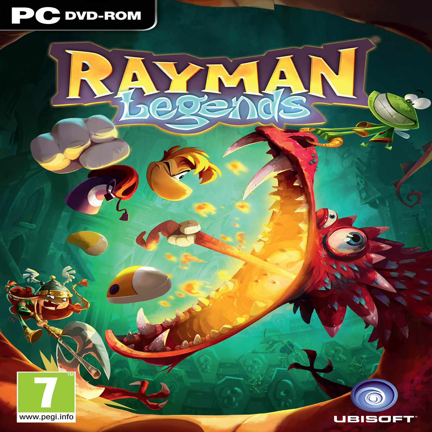 Rayman Legends - pedn CD obal