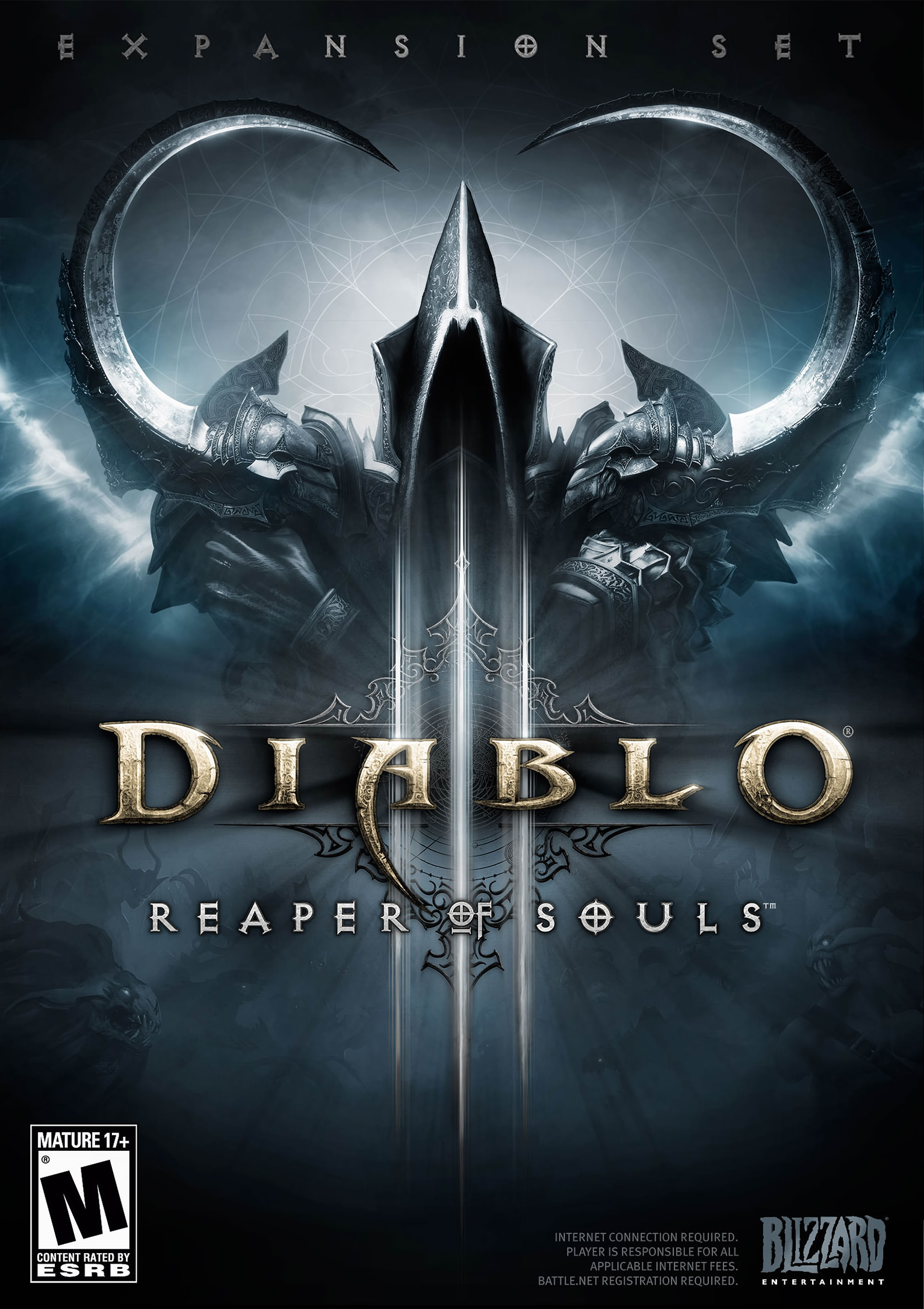 Diablo III: Reaper of Souls - pedn DVD obal