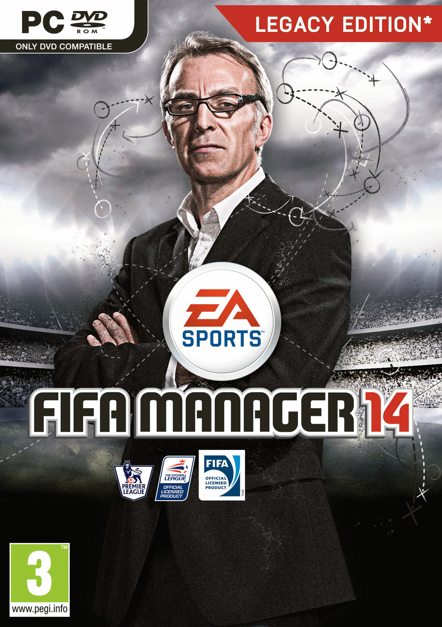 FIFA Manager 14 - pedn DVD obal 2