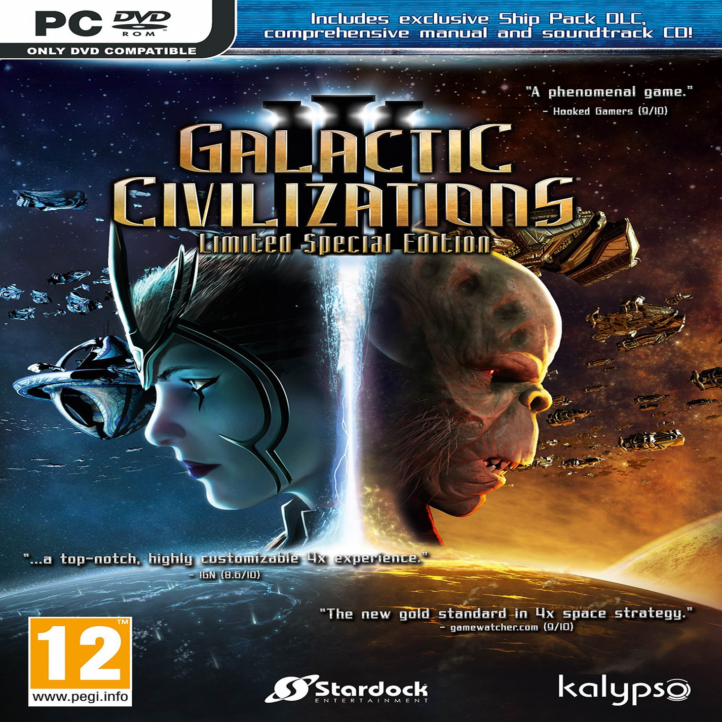 Galactic Civilizations III - pedn CD obal