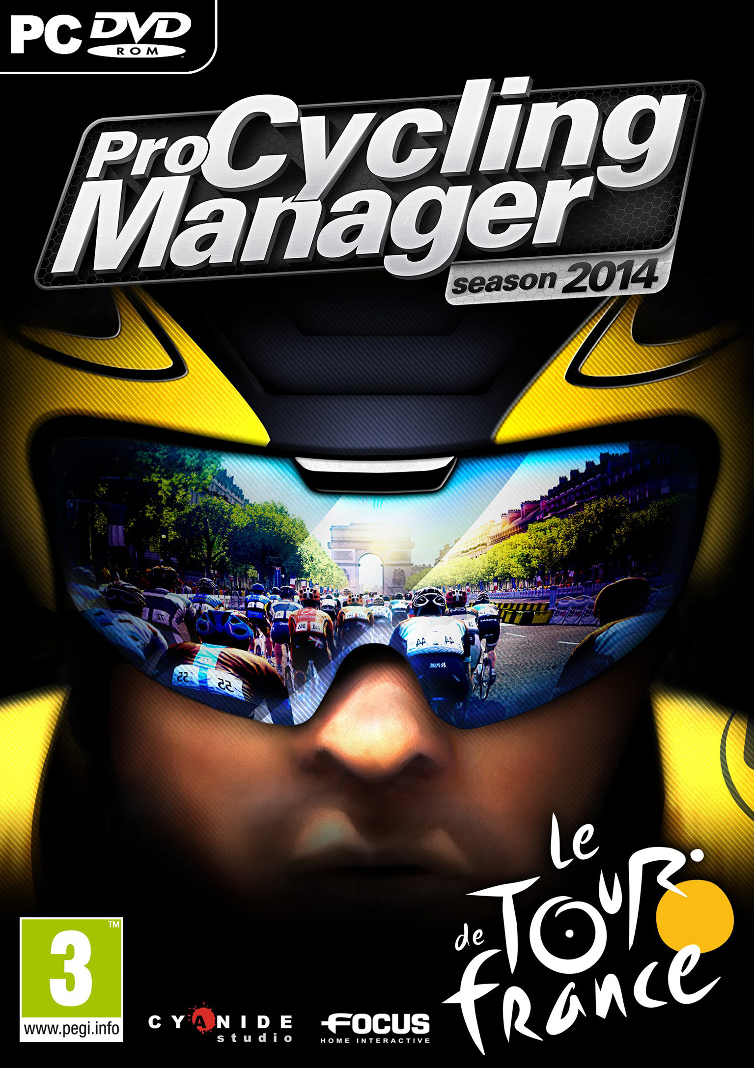 Pro Cycling Manager 2014 - pedn DVD obal
