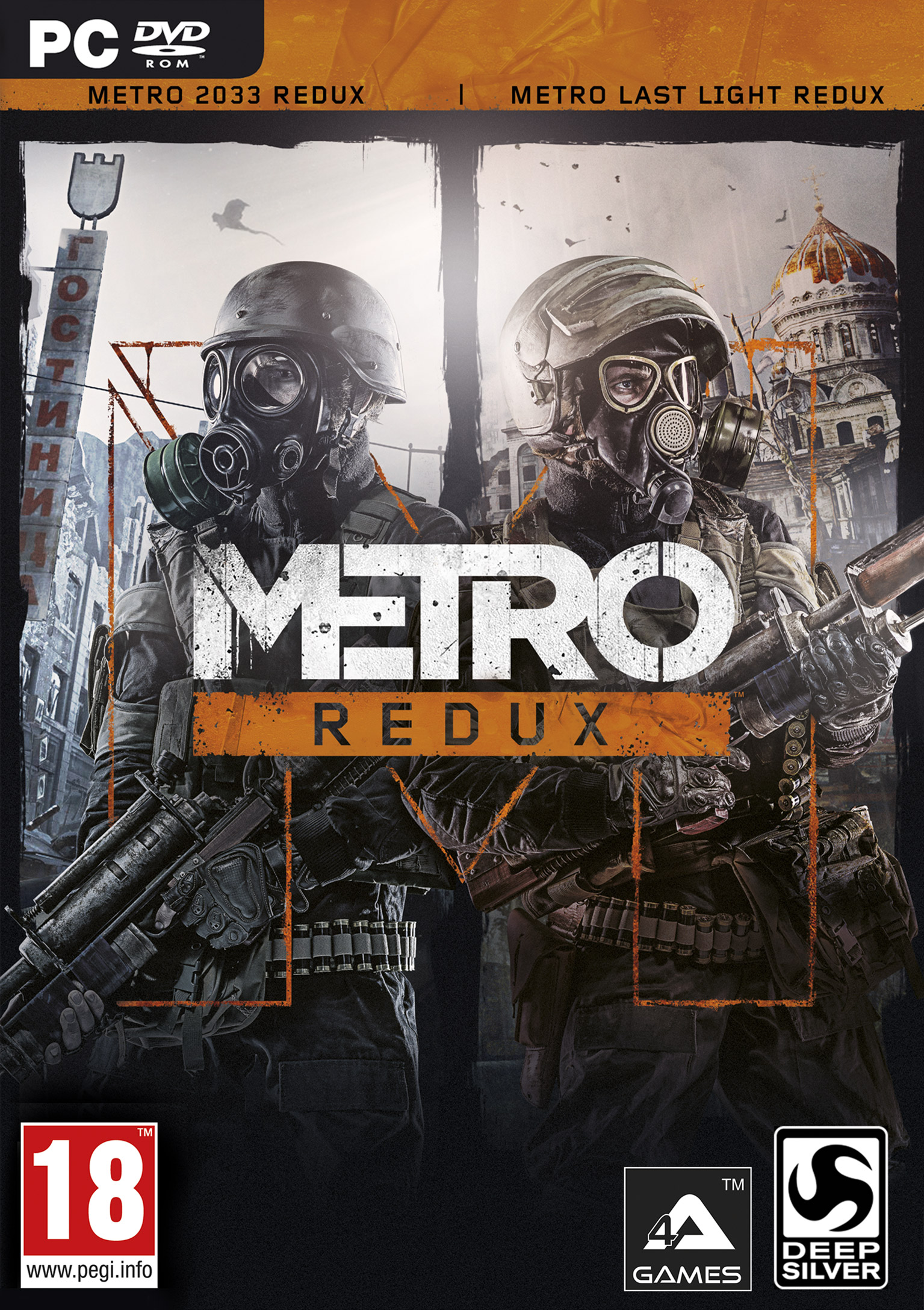 Metro: Redux - pedn DVD obal