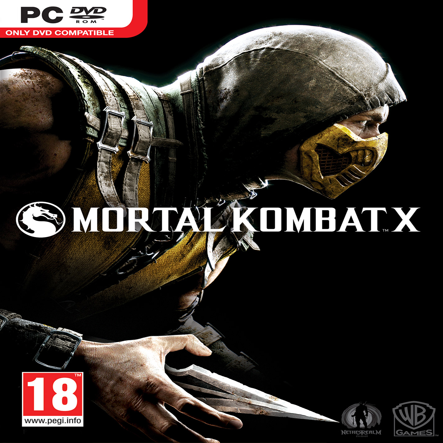 Mortal Kombat X - pedn CD obal