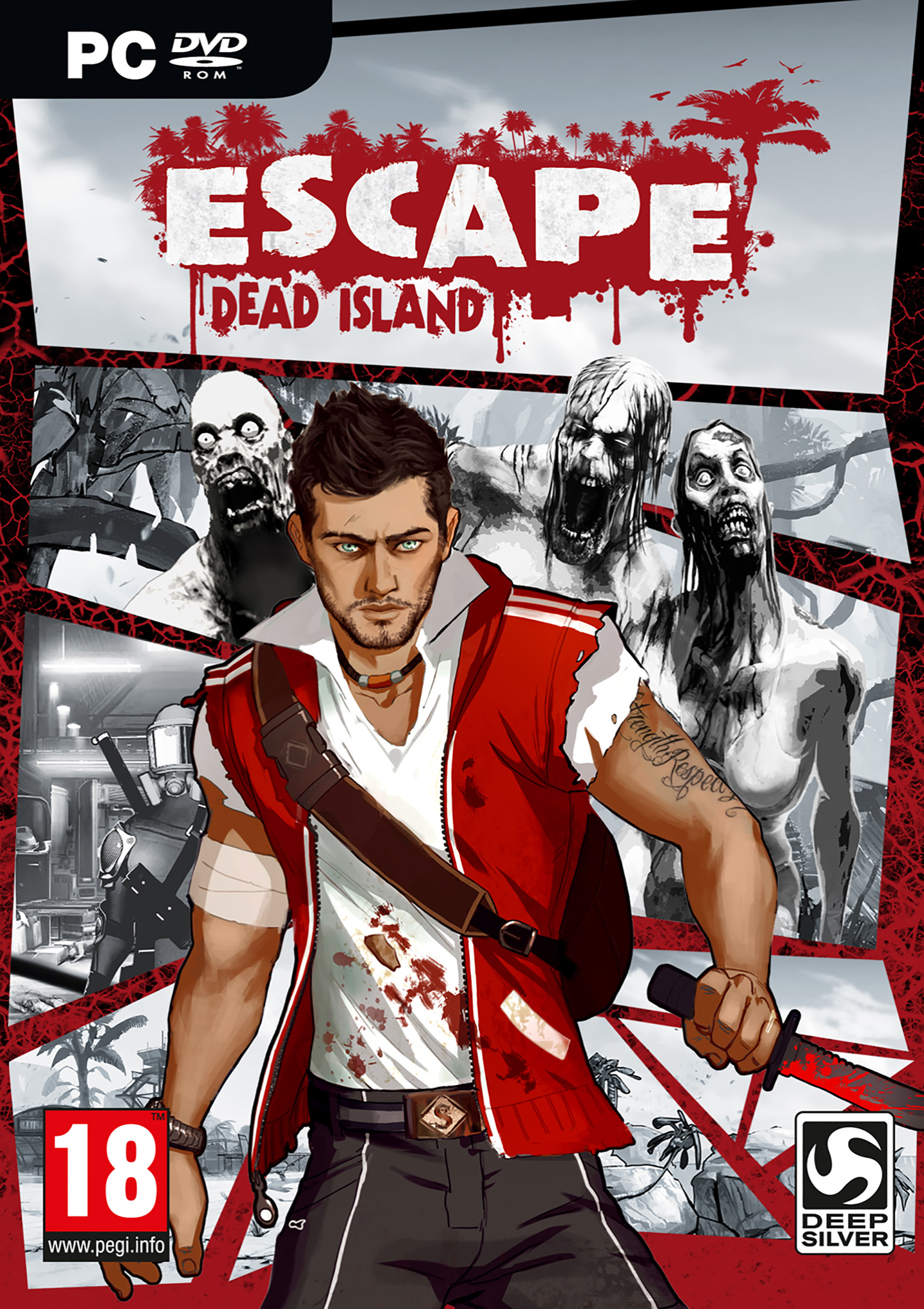 Escape Dead Island - pedn DVD obal
