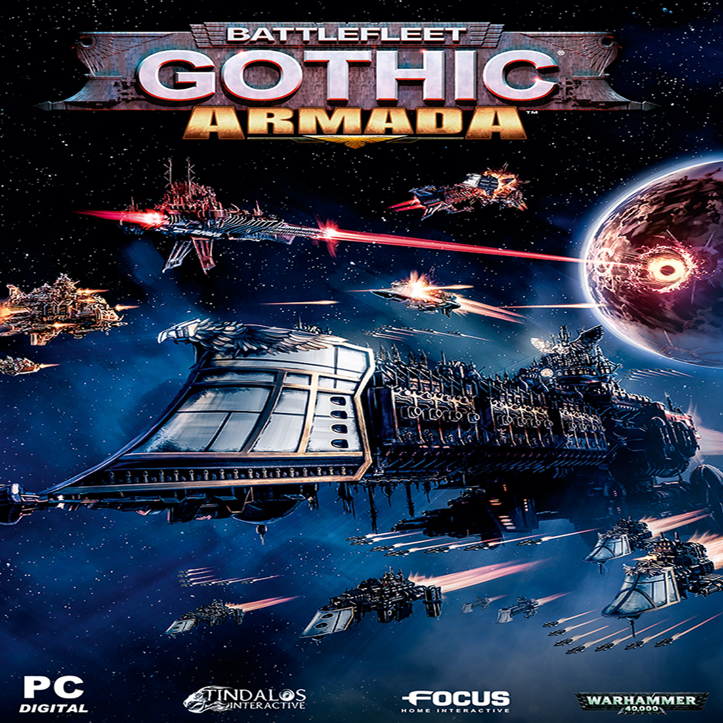 Battlefleet Gothic: Armada - pedn CD obal