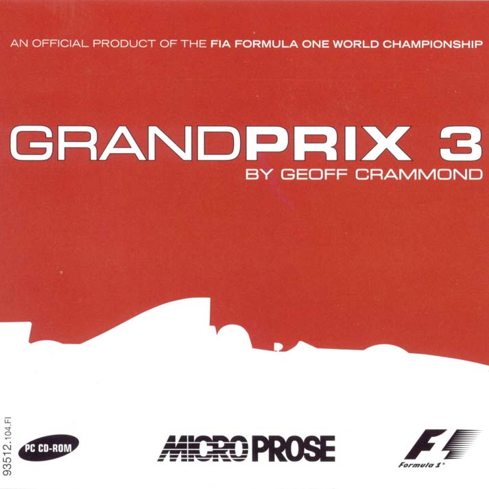 Grand Prix 3: By Geoff Crammond - pedn CD obal