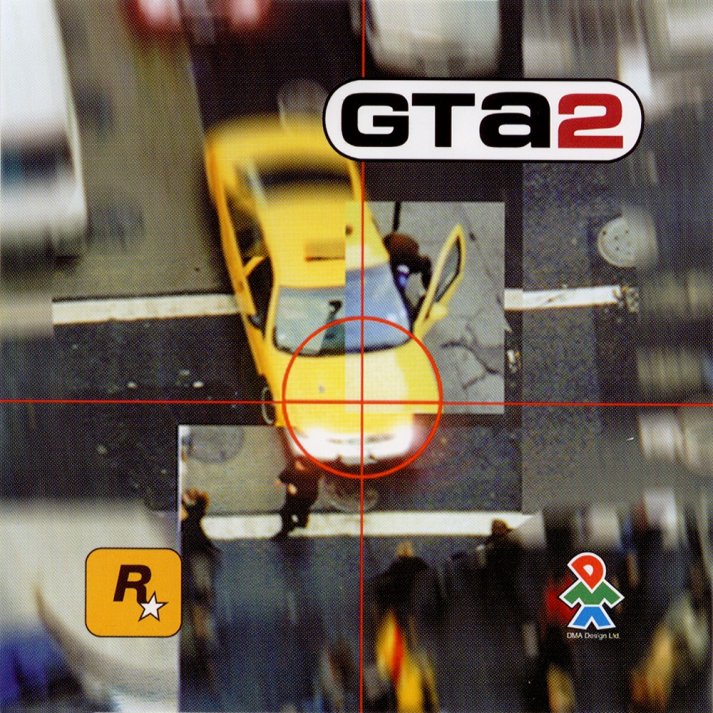Grand Theft Auto 2 - pedn CD obal