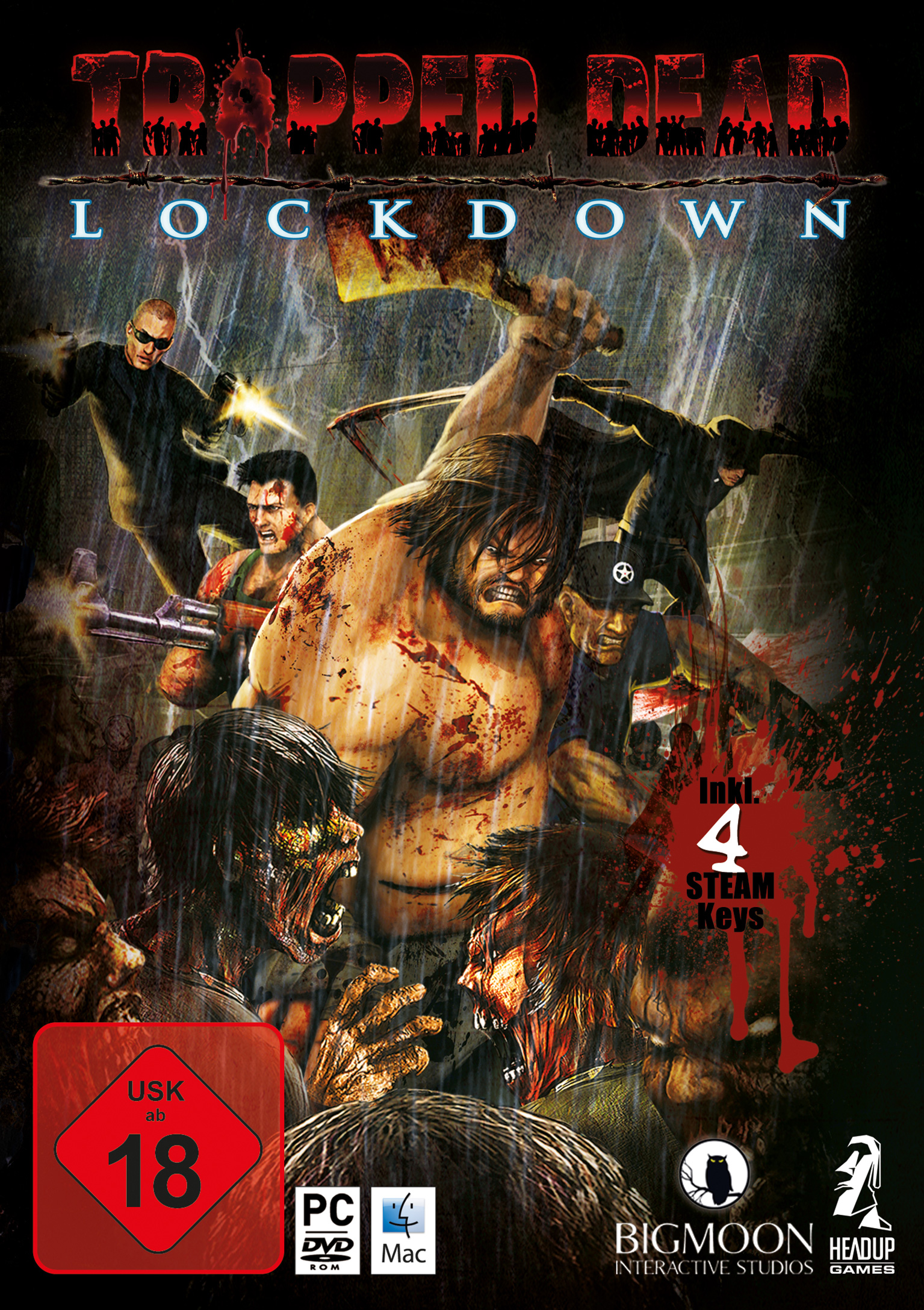 Trapped Dead: Lockdown - pedn DVD obal