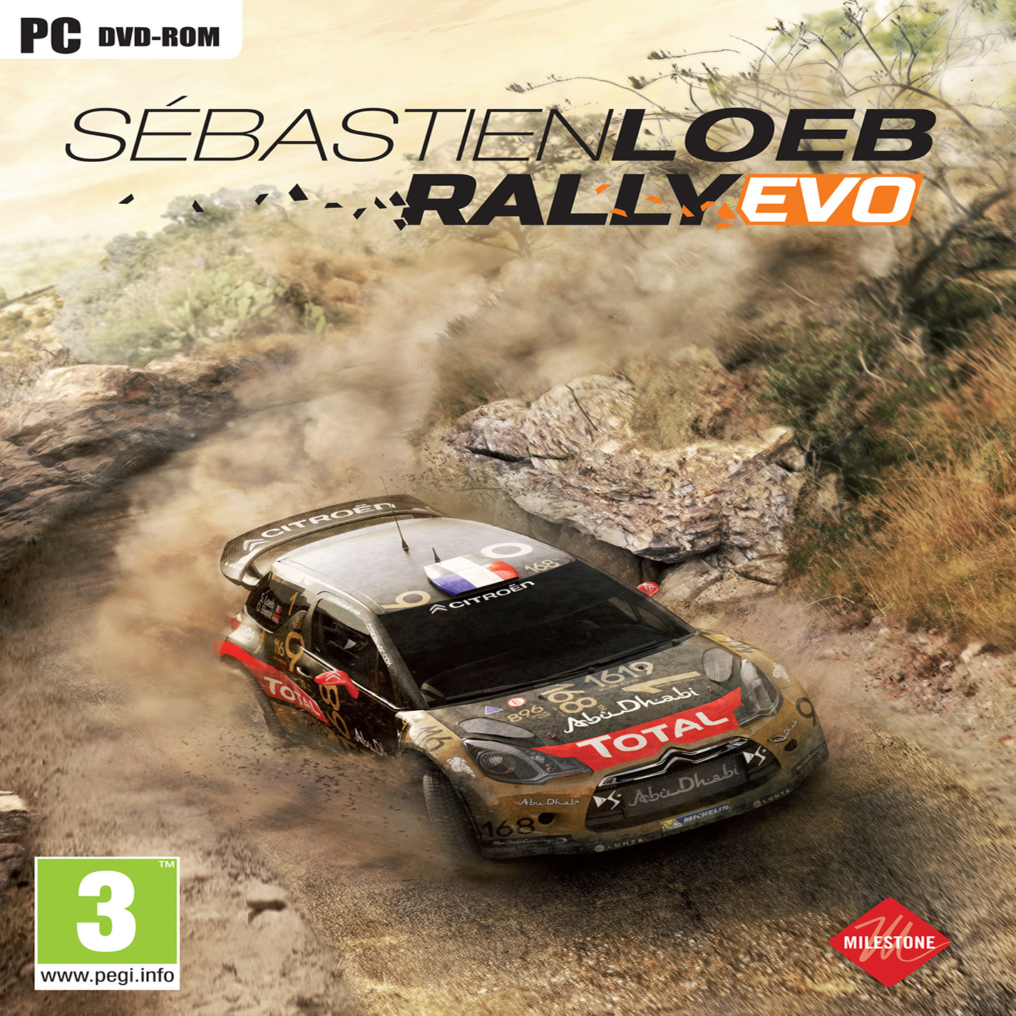 Sebastien Loeb Rally Evo - pedn CD obal