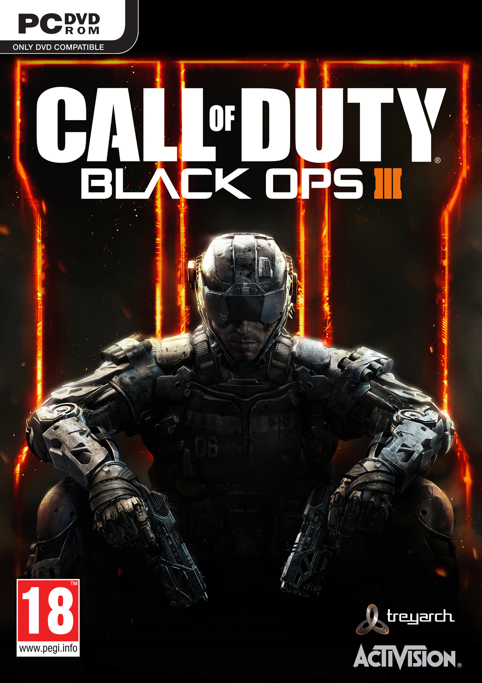 Call of Duty: Black Ops 3 - pedn DVD obal