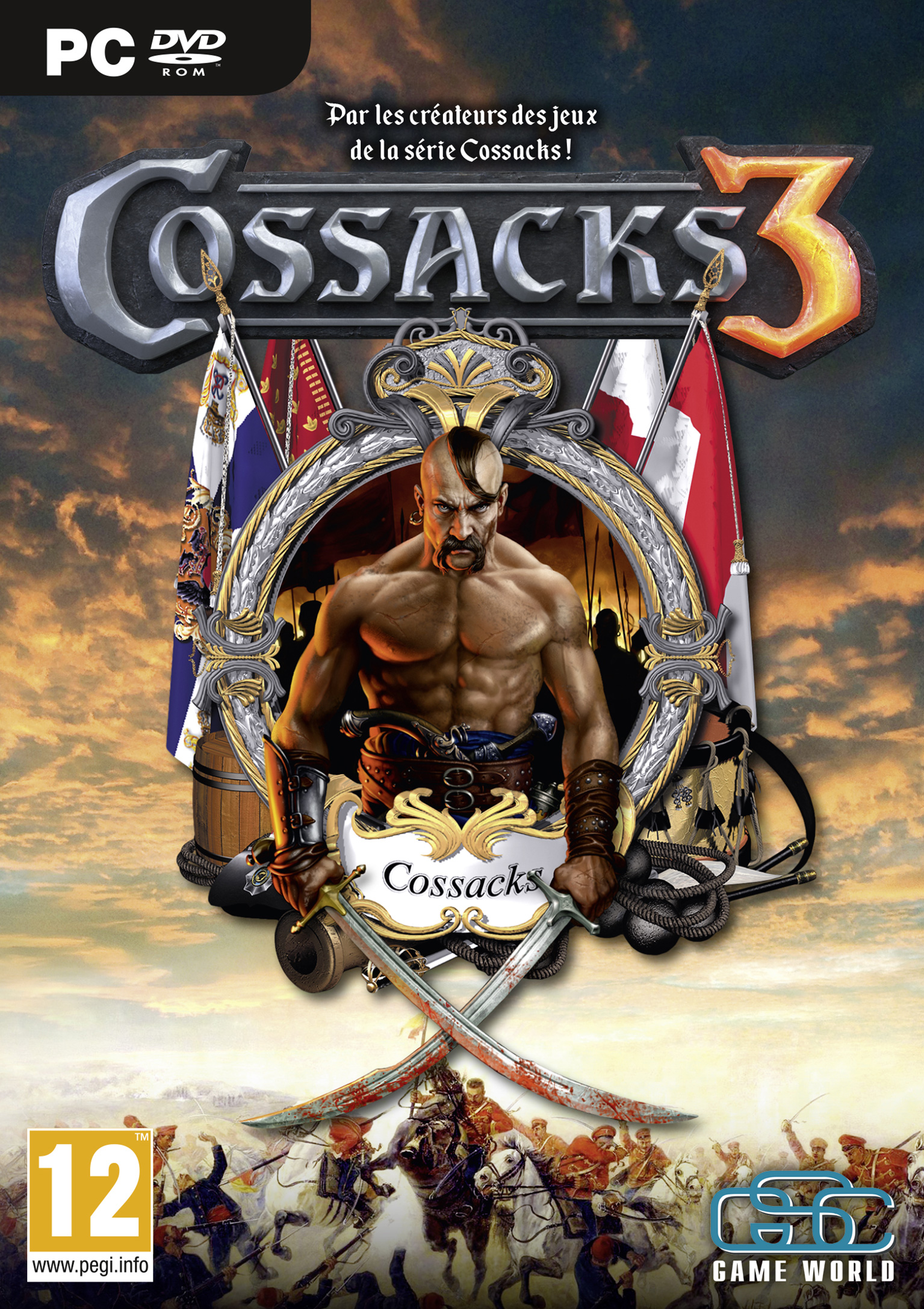 Cossacks 3 - pedn DVD obal