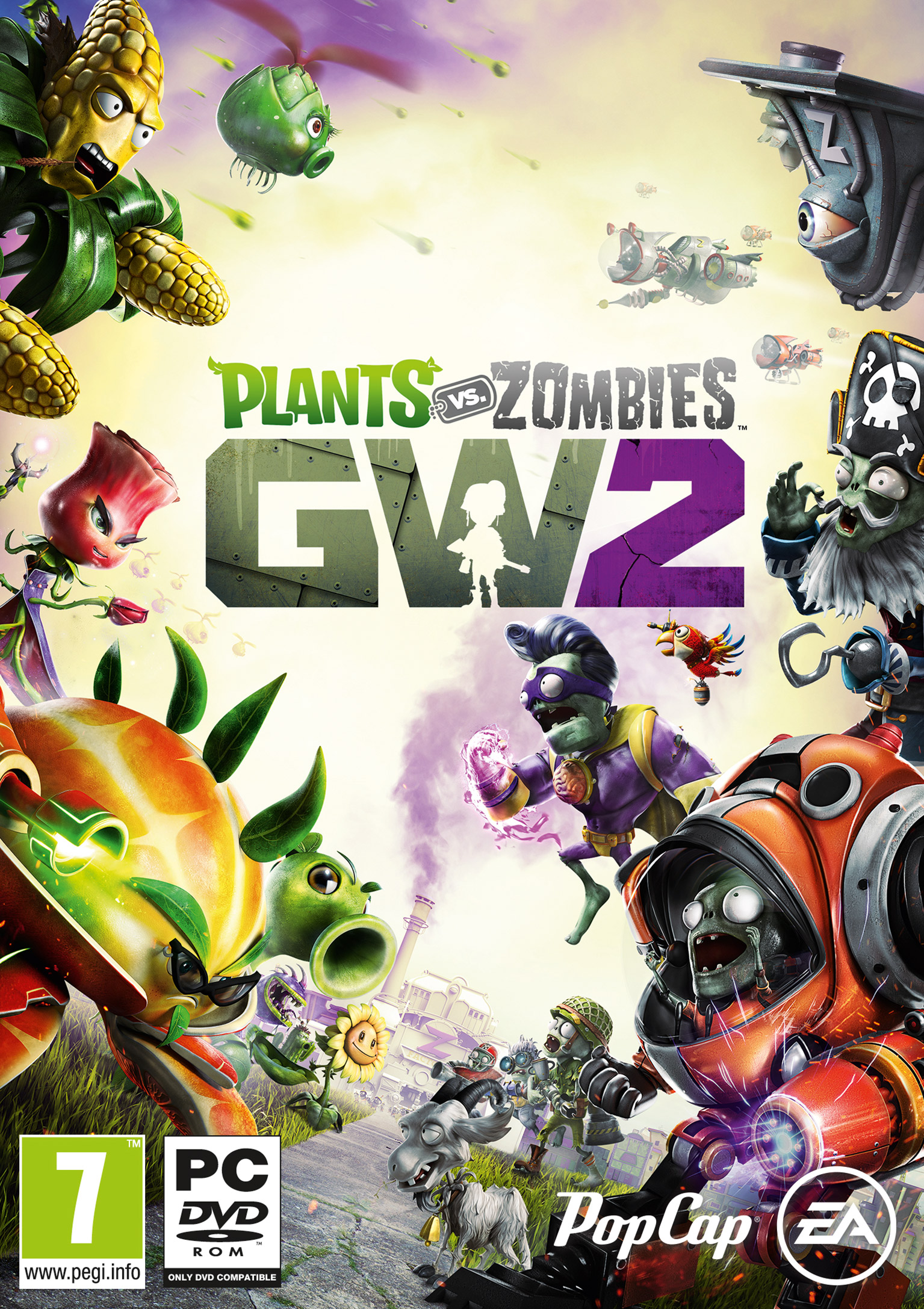 Plants vs. Zombies: Garden Warfare 2 - pedn DVD obal