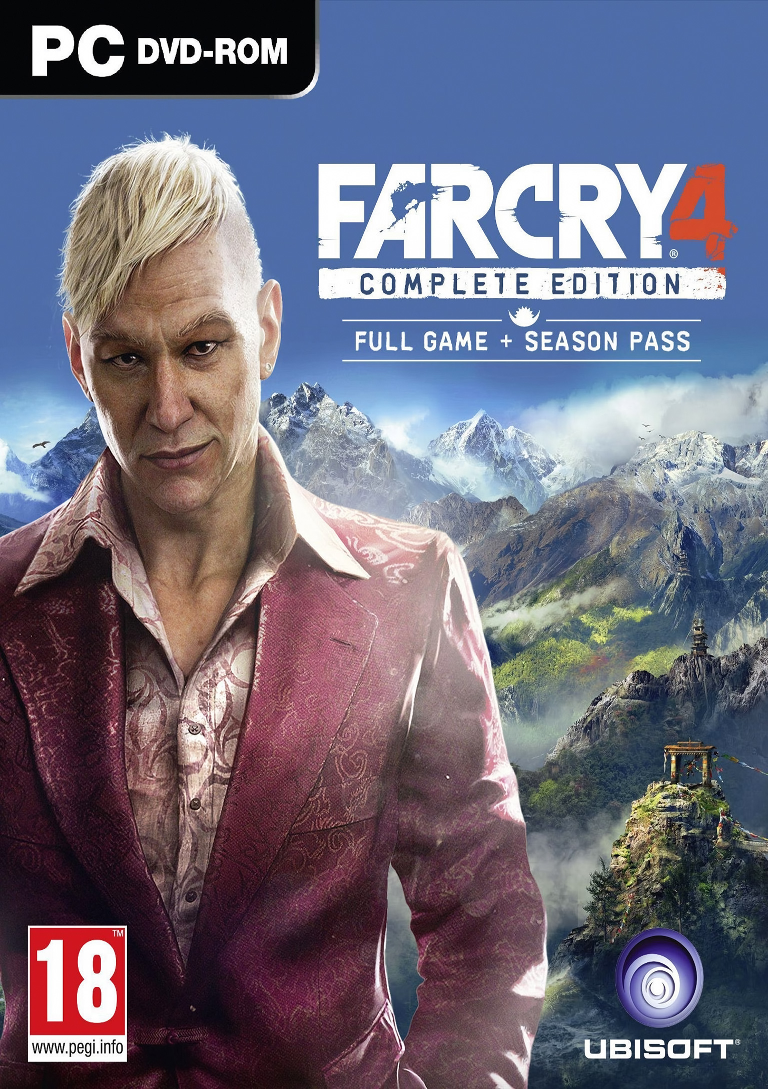 Far Cry 4: Complete Edition - pedn DVD obal