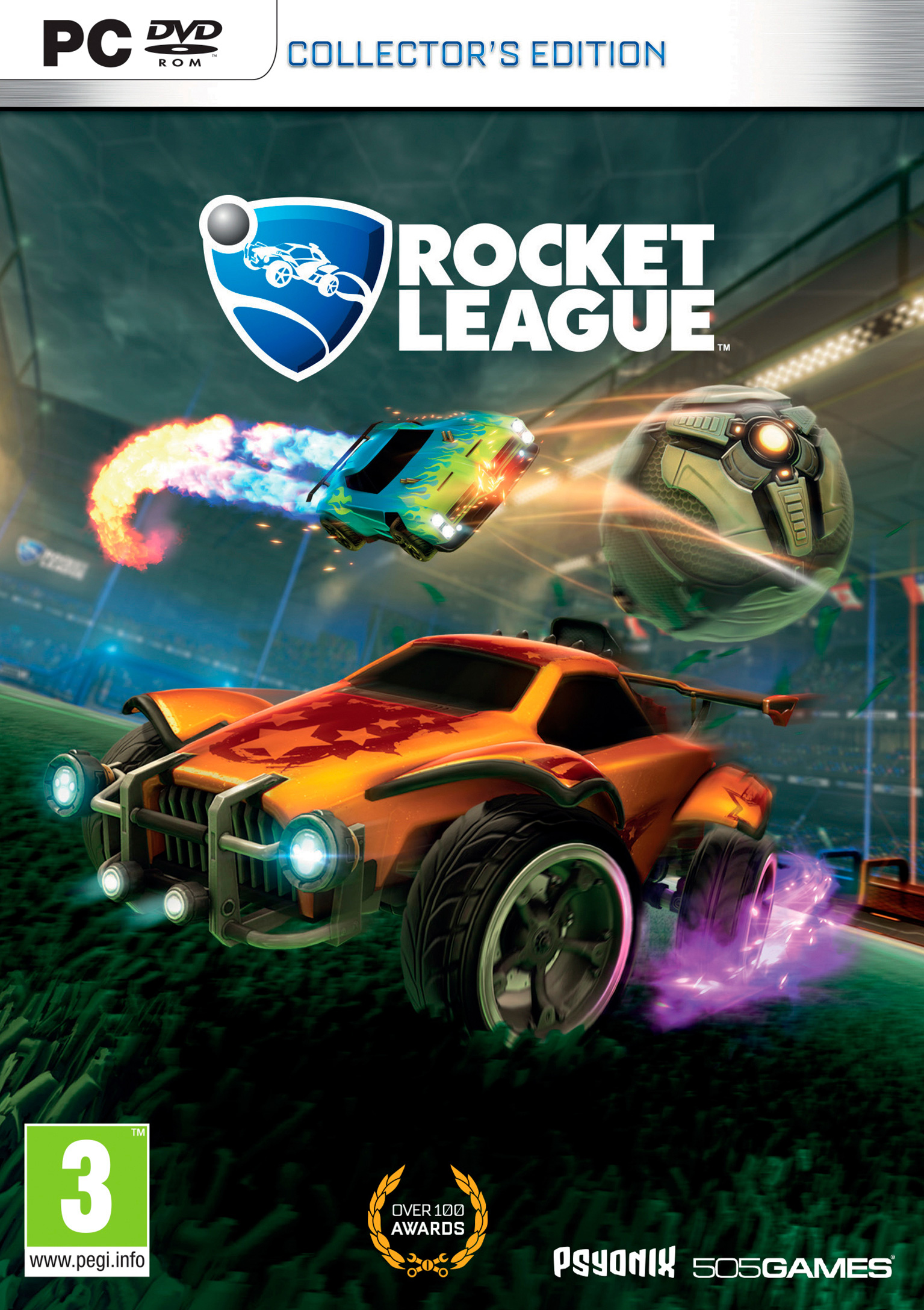 Rocket League - pedn DVD obal