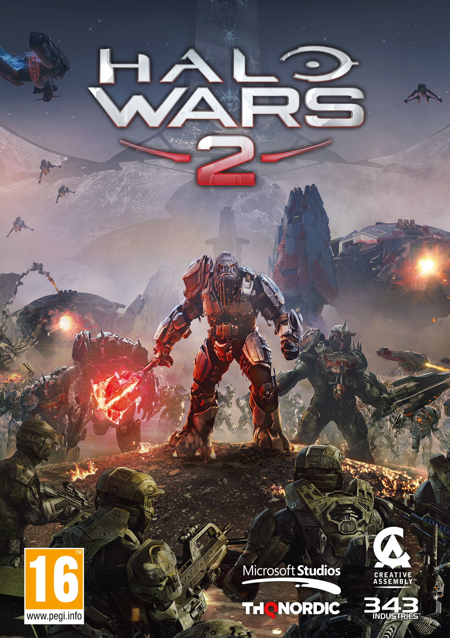 Halo Wars 2 - pedn DVD obal