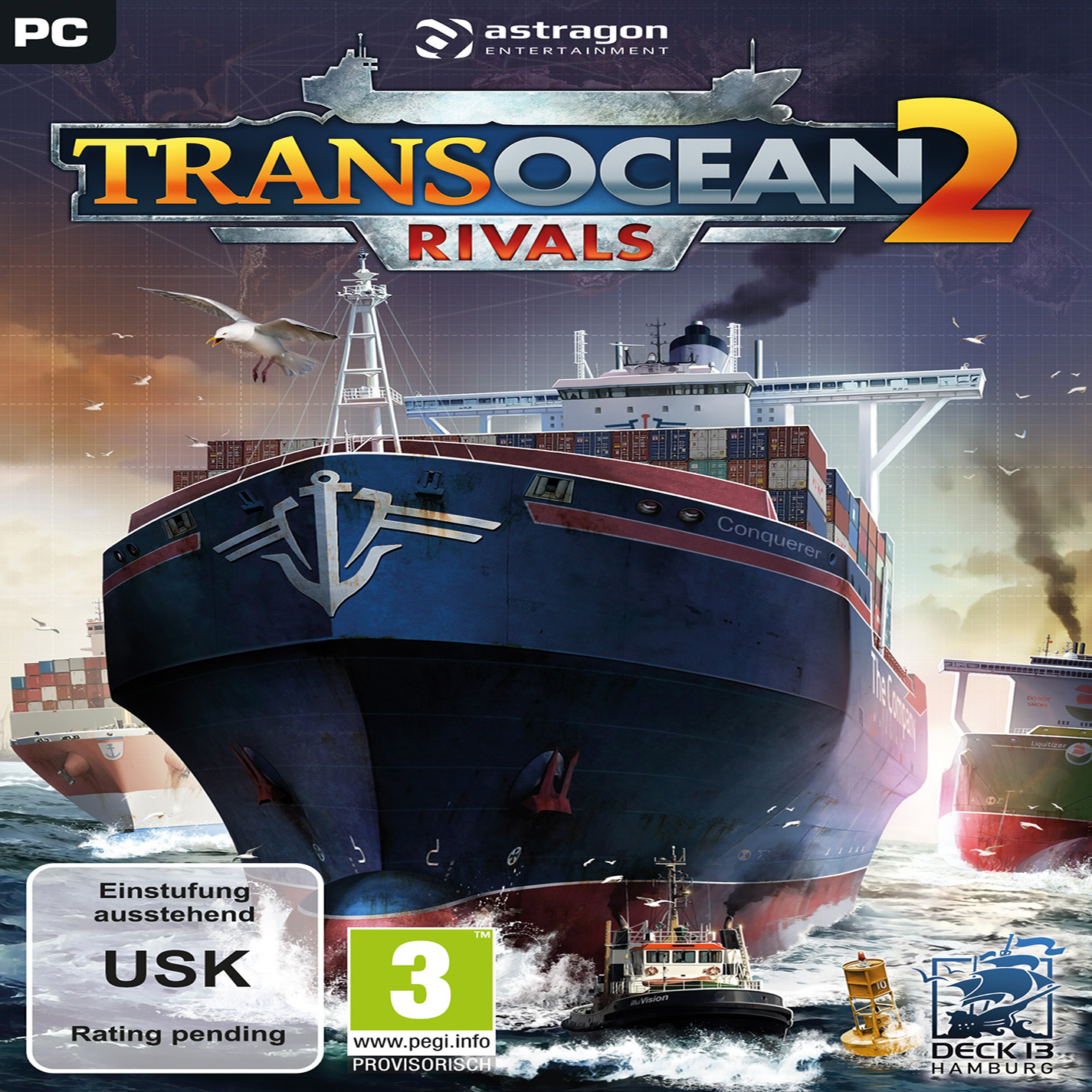 TransOcean 2: Rivals - pedn CD obal