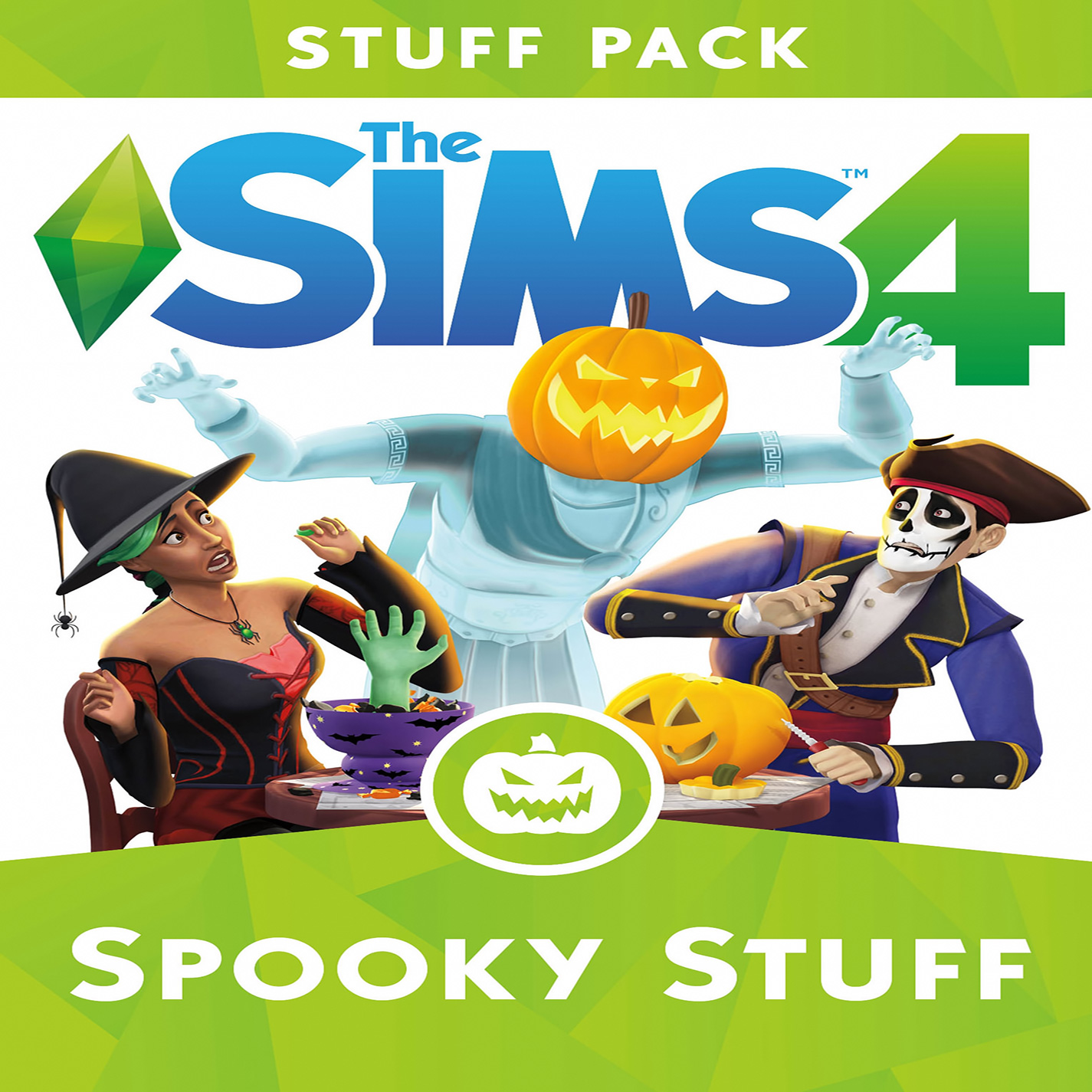 The Sims 4: Spooky Stuff - pedn CD obal