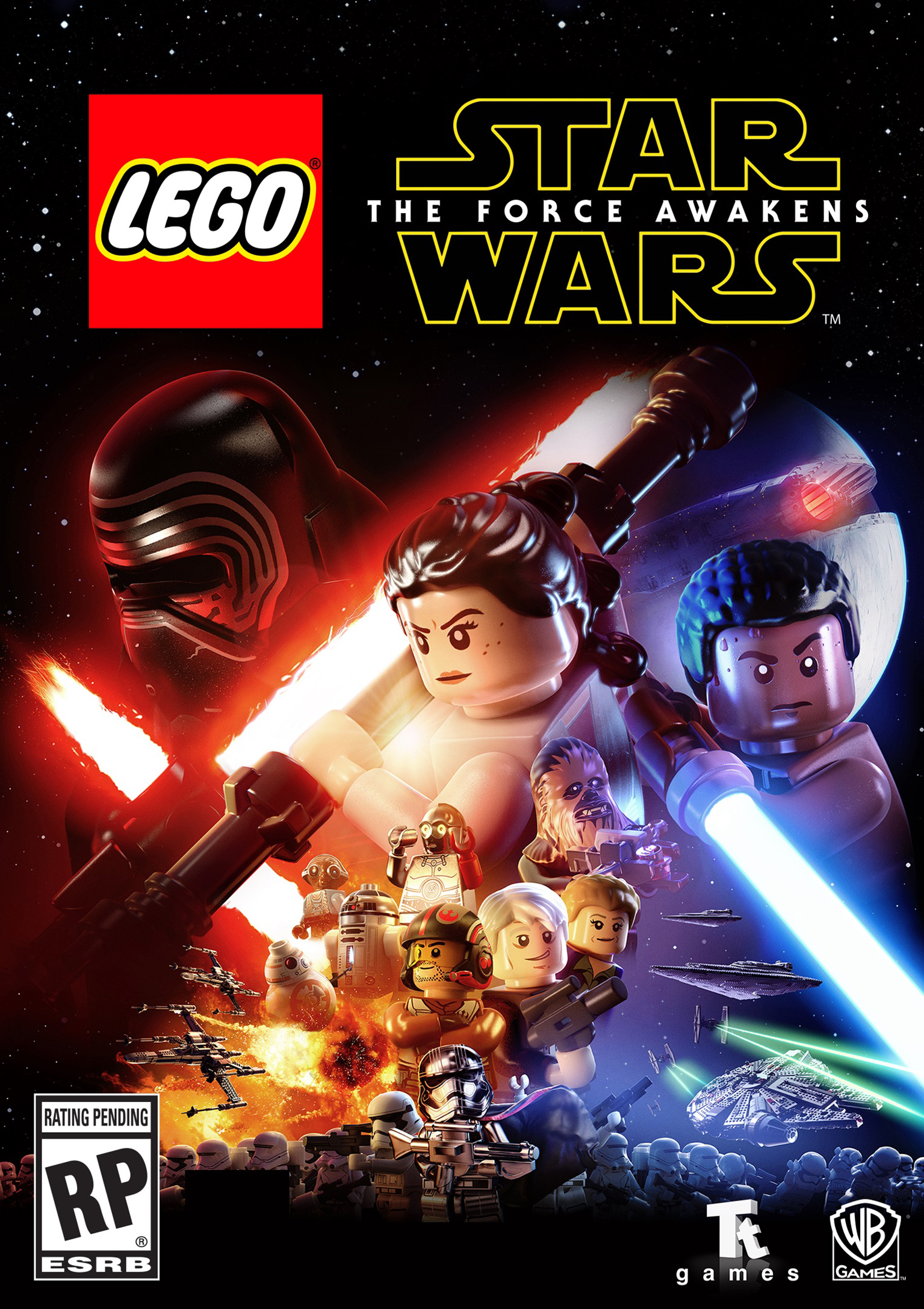 LEGO Star Wars: The Force Awakens - pedn DVD obal