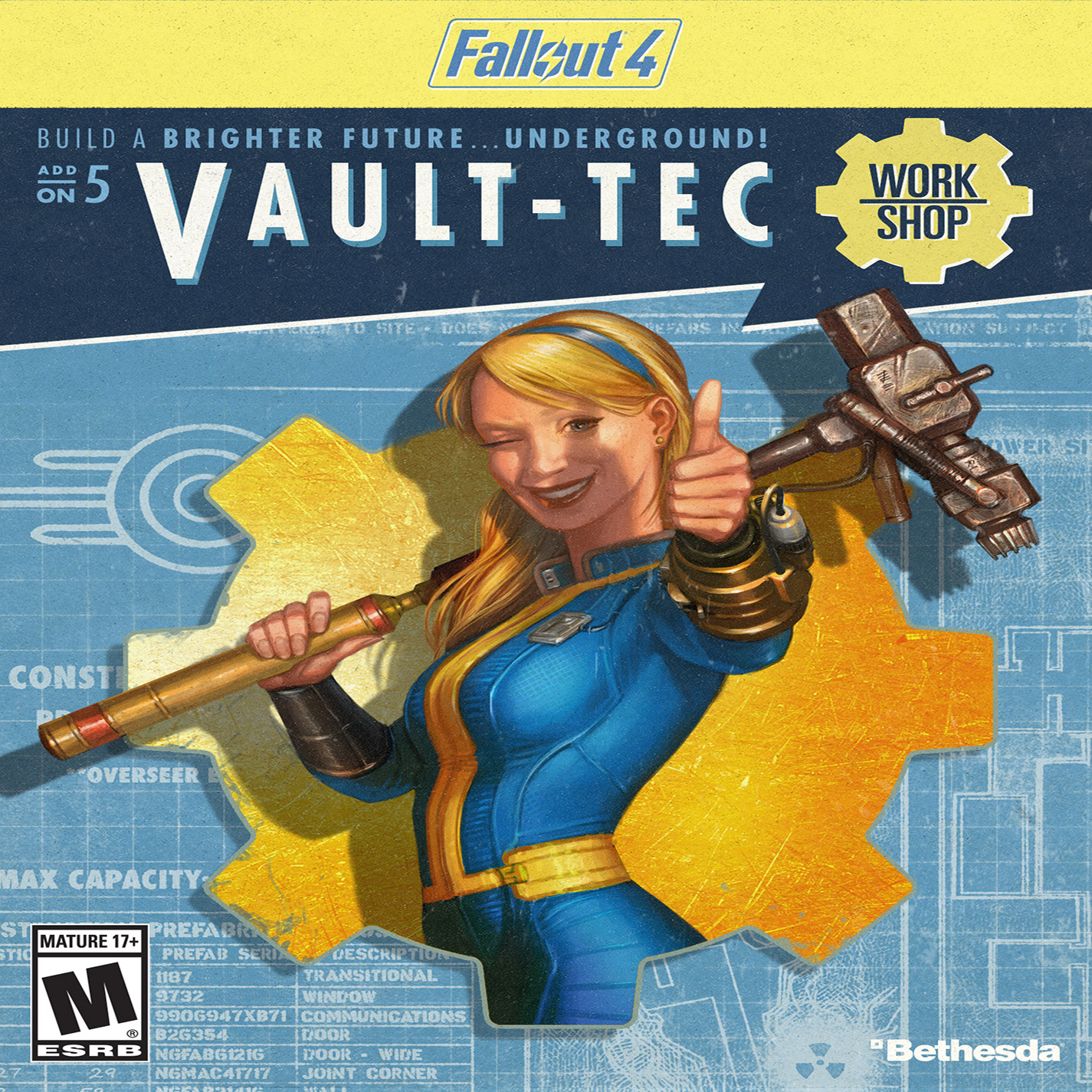 Fallout 4: Vault-Tec Workshop - pedn CD obal