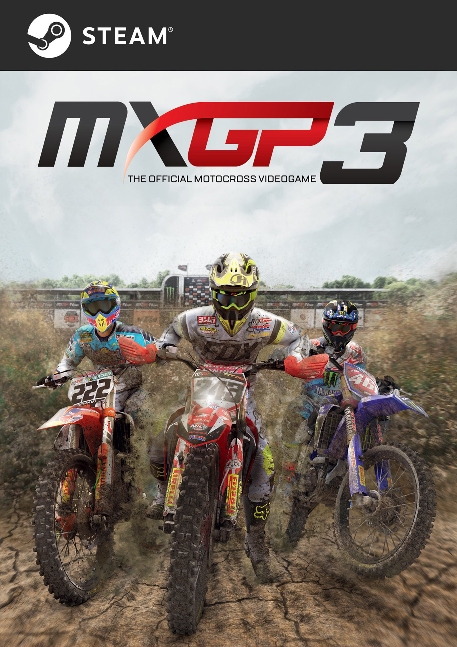 MXGP 3 - The Official Motocross Videogame - pedn DVD obal