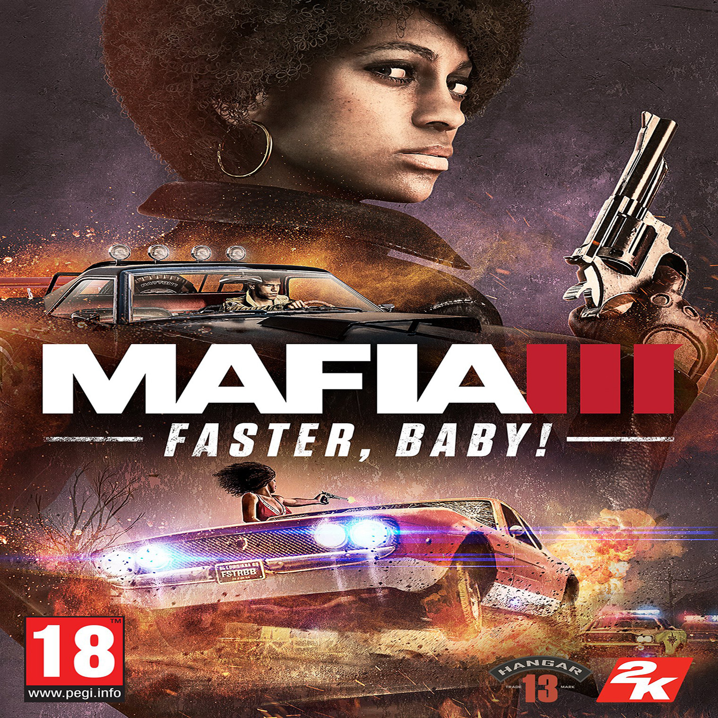 Mafia 3: Faster, Baby! - pedn CD obal