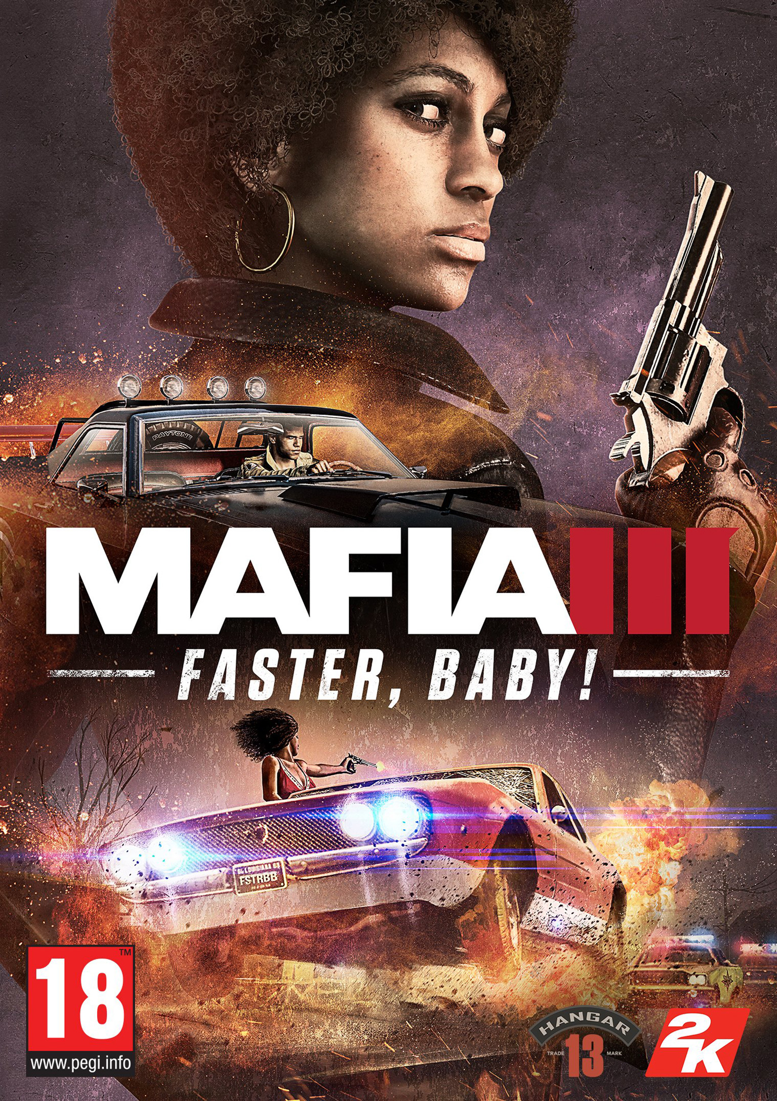 Mafia 3: Faster, Baby! - pedn DVD obal