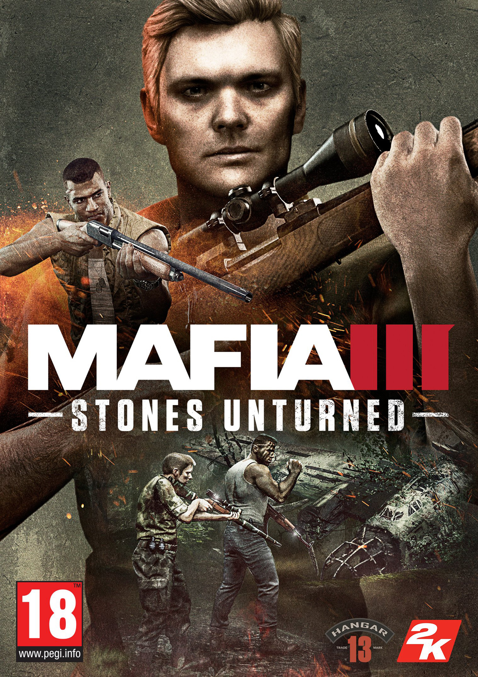 Mafia 3: Stones Unturned - pedn DVD obal