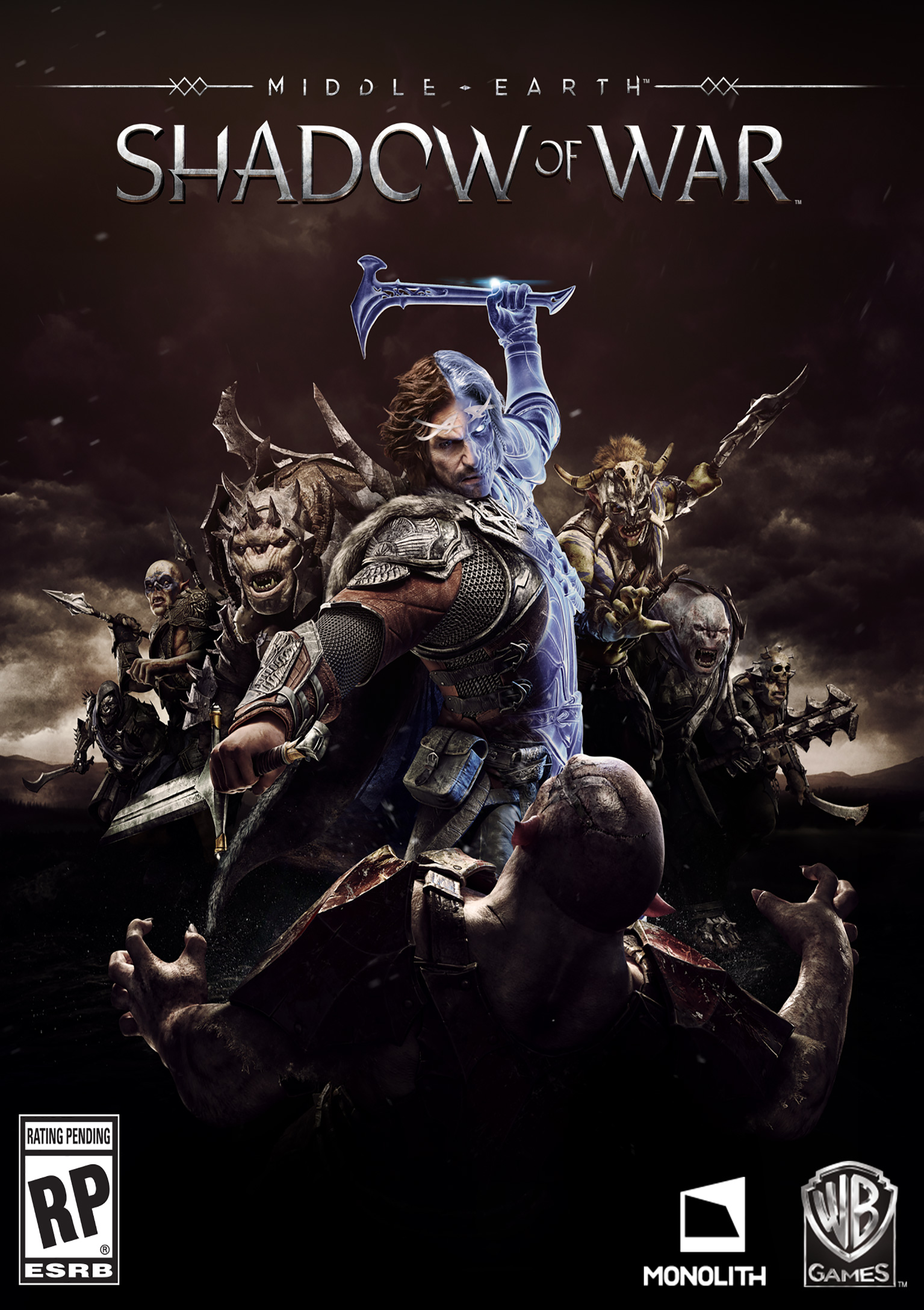Middle-Earth: Shadow of War - pedn DVD obal
