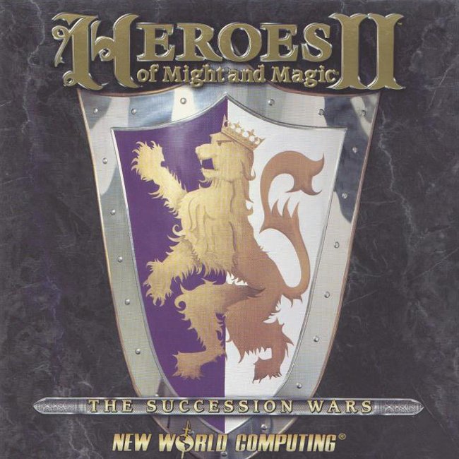 Heroes of Might & Magic 2: The Succession Wars - pedn CD obal 2