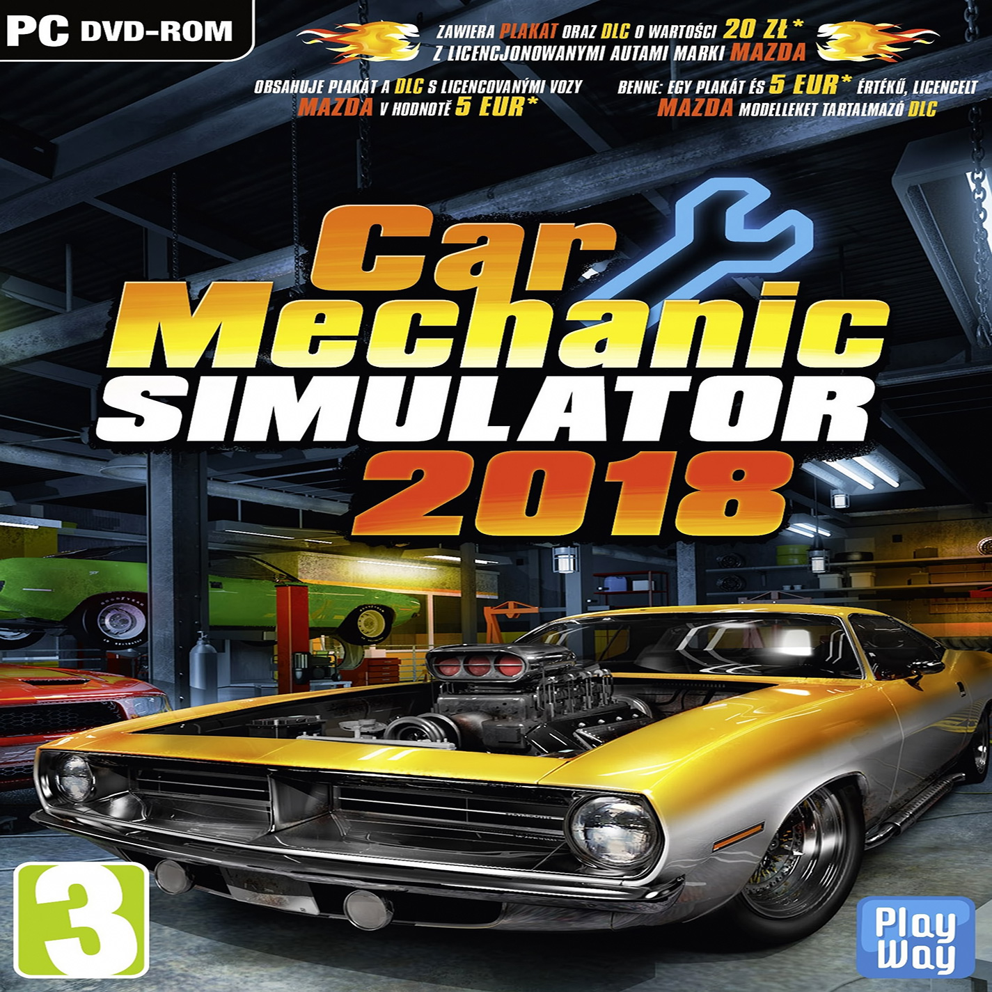 Car Mechanic Simulator 2018 - pedn CD obal