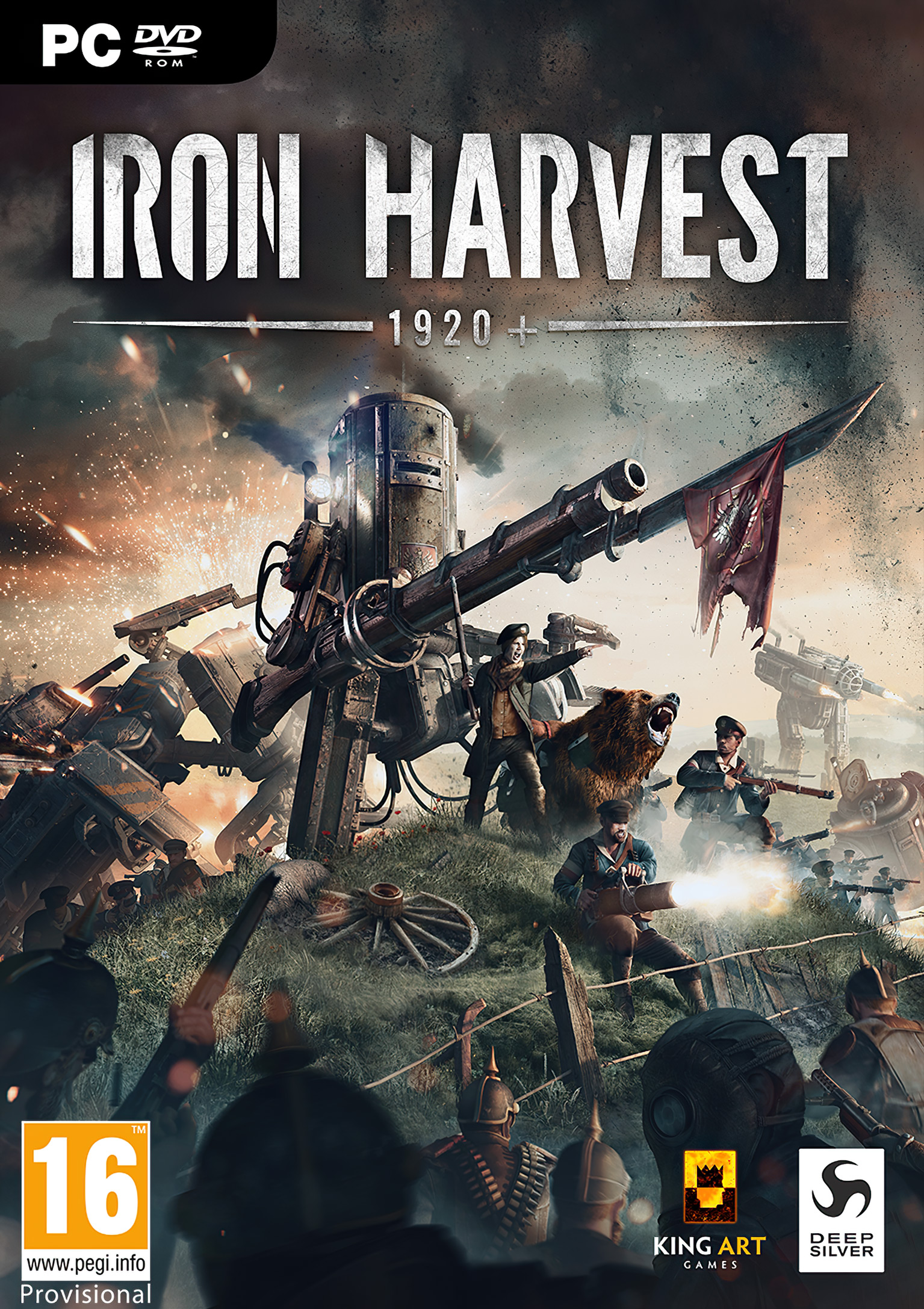 Iron Harvest 1920+ - pedn DVD obal